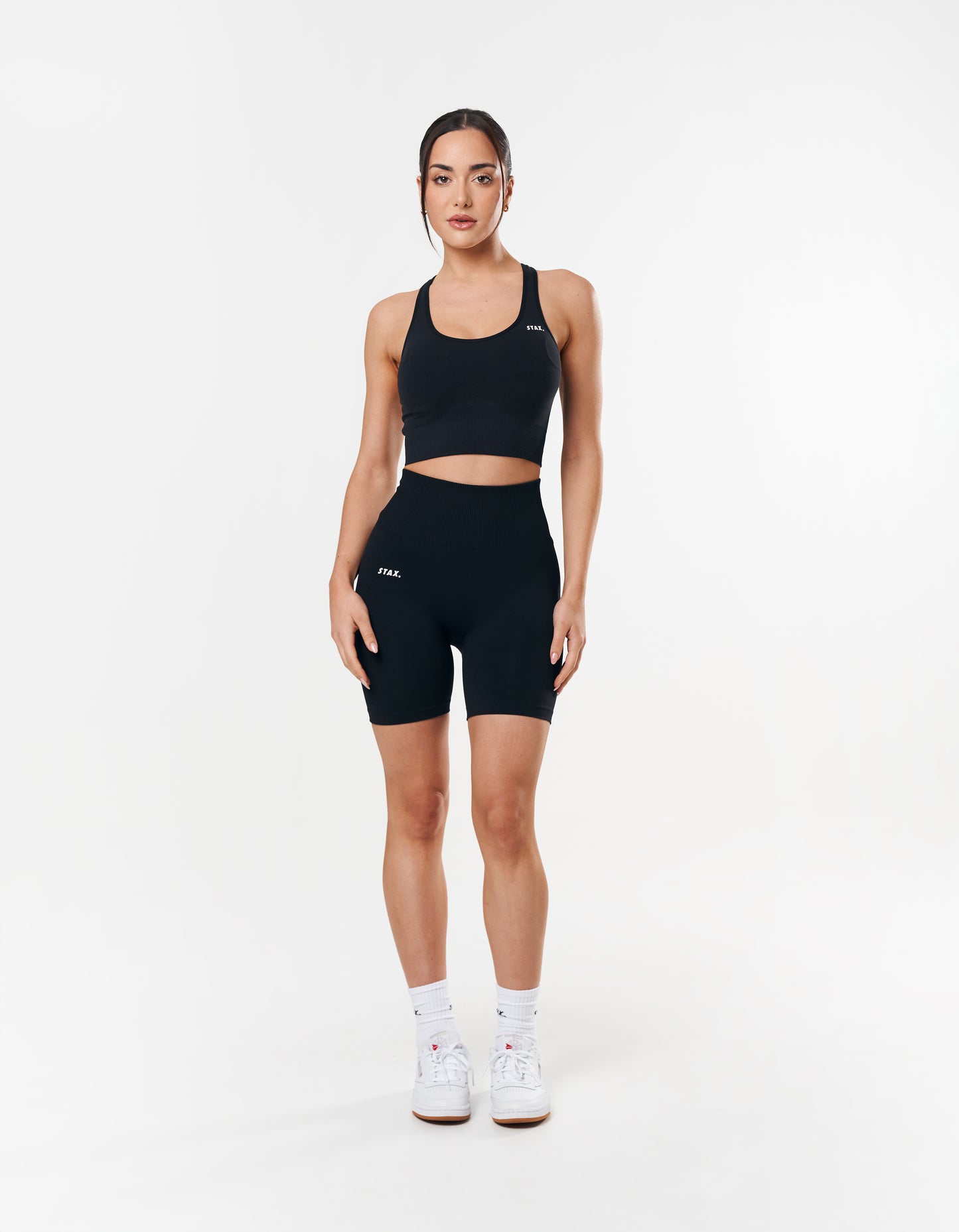 Premium Seamless Racer Crop - Astro