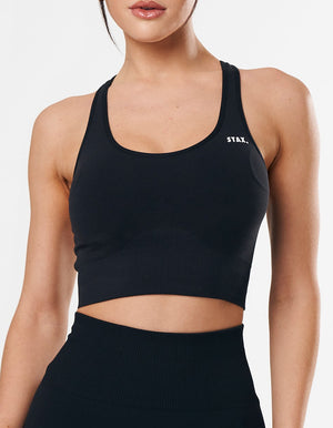 Premium Seamless Racer Crop - Astro