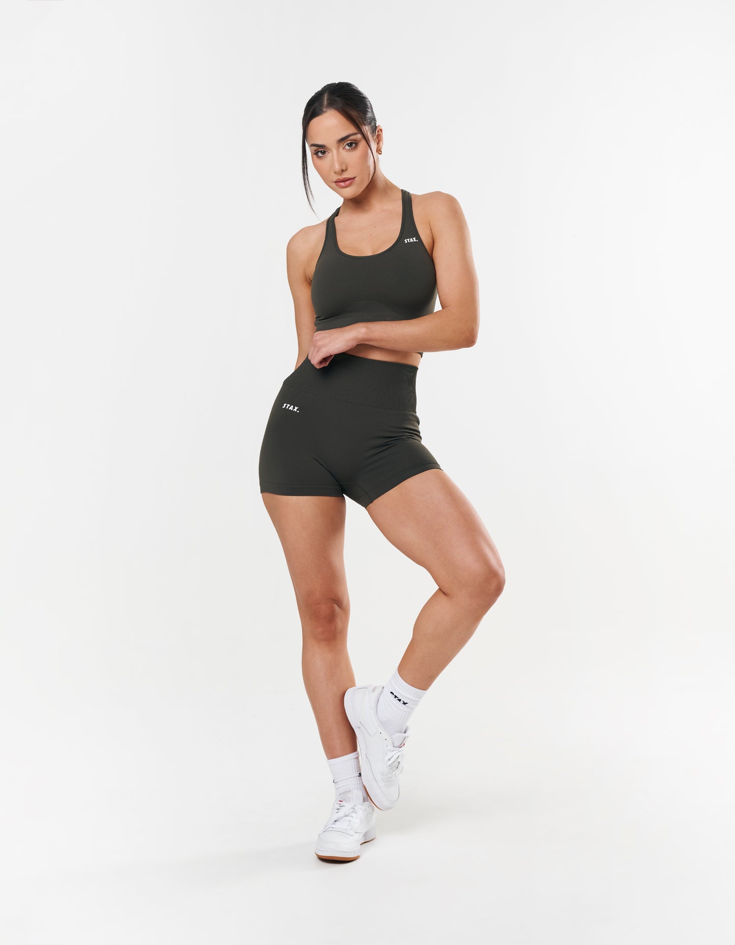 Premium Seamless Mini Bike Shorts - Dovetail