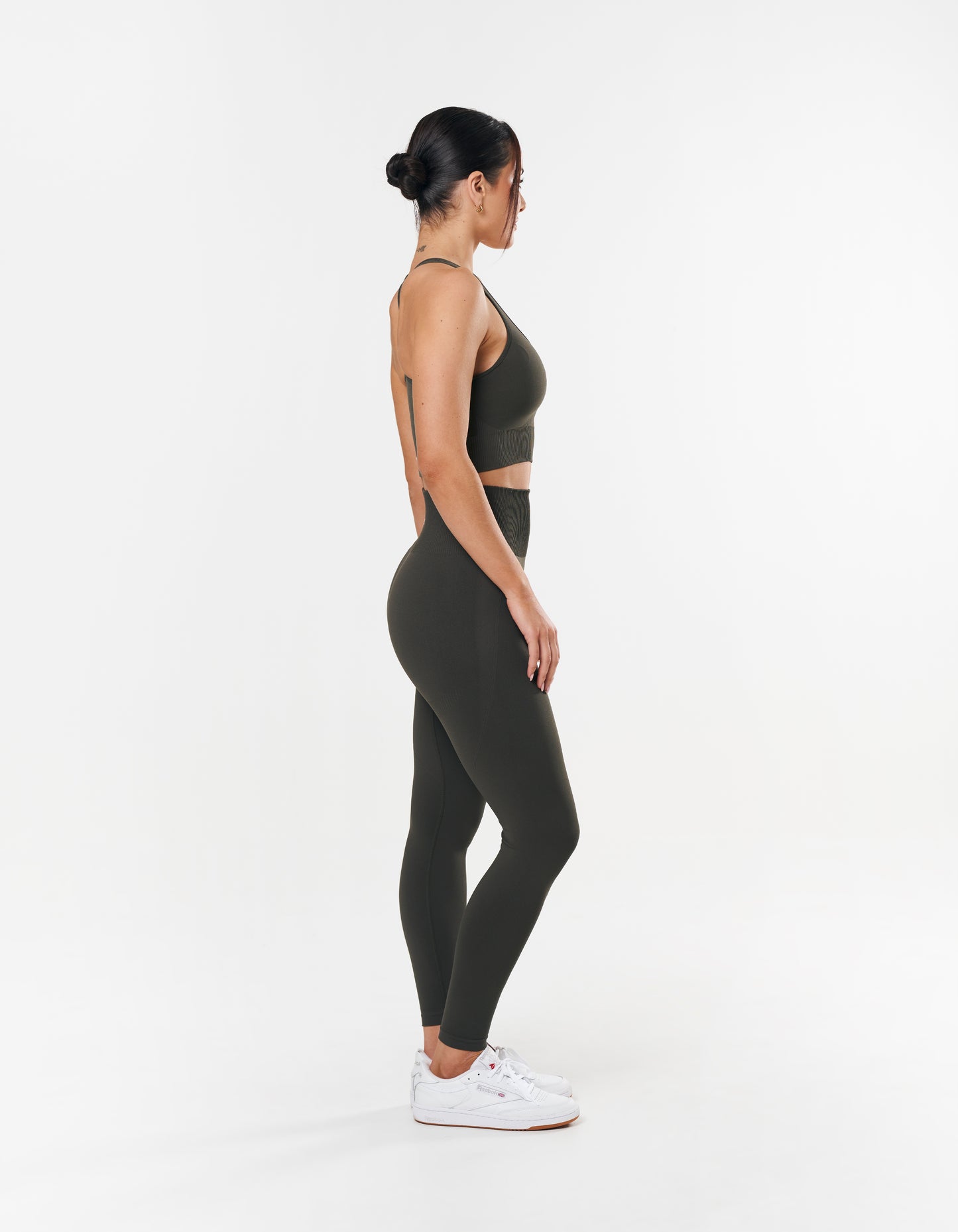 Premium Seamless Racer Crop - Dovetail