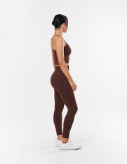 Premium Seamless Tights - Umber