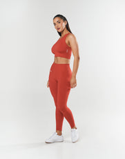 Seamless Cropped Singlet - Red