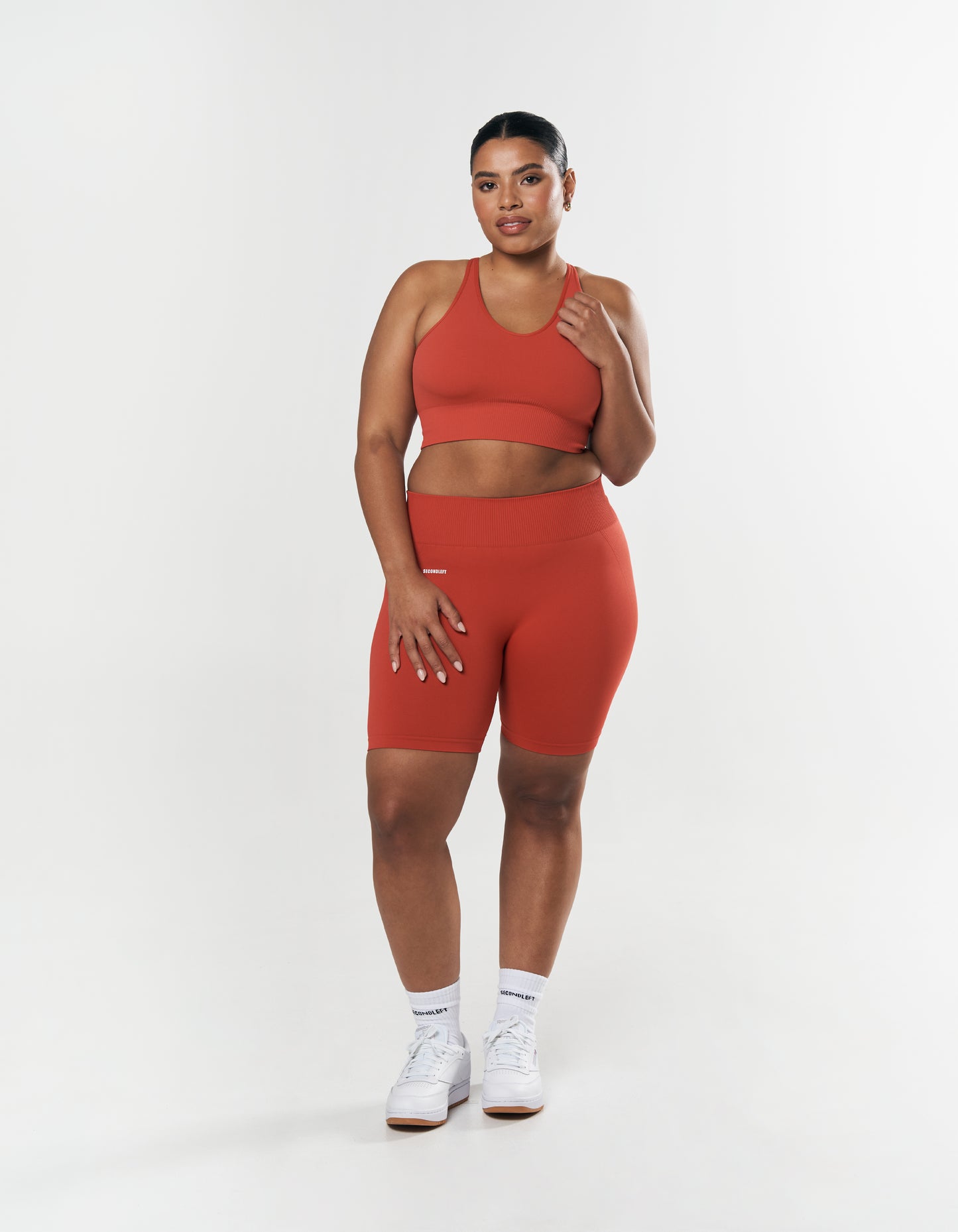 SL Seamless Strappy Crop - Red