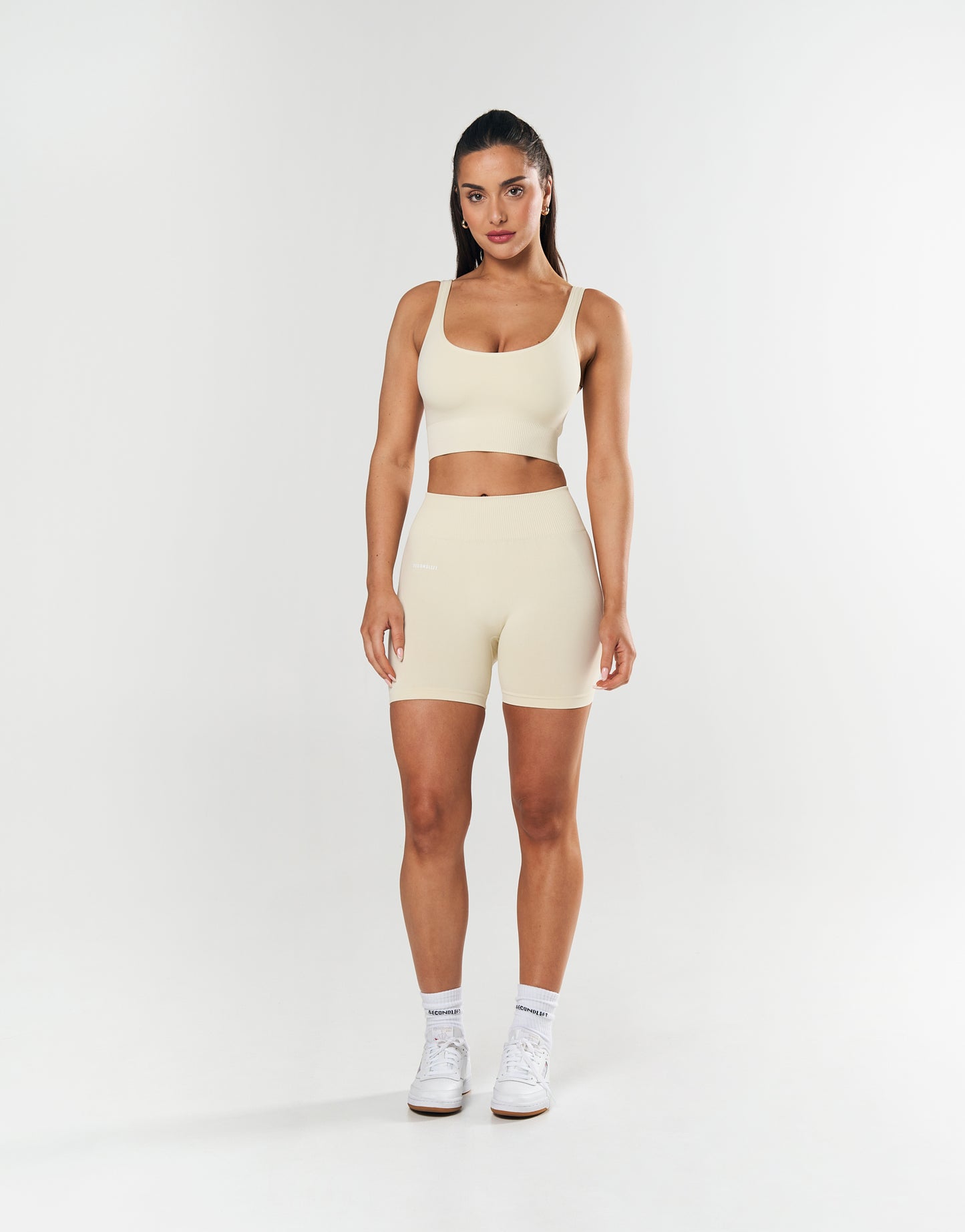 Seamless Low back Crop - Butter