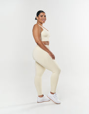 Seamless Low back Crop - Butter