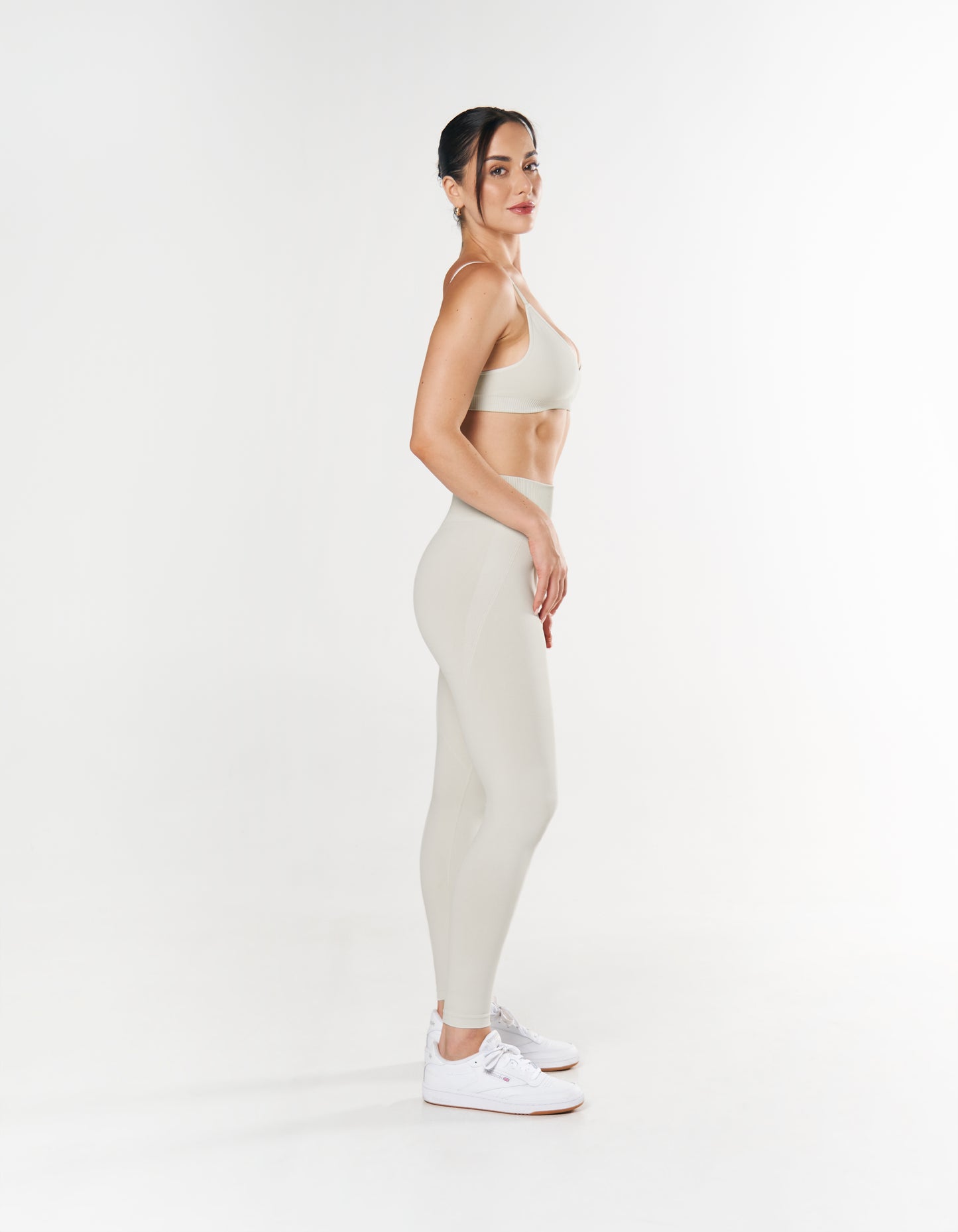 Seamless Full Length Tights - Dove
