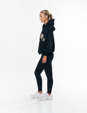 Sport Hoodie - Black/Cream