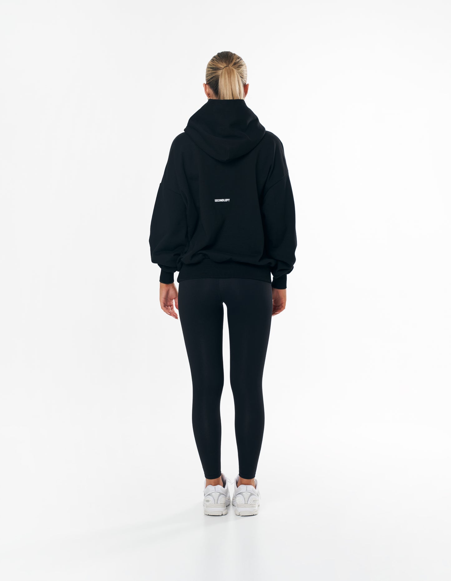 Sport Hoodie - Black/Cream