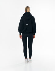 Sport Hoodie - Black/Cream