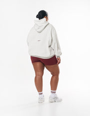 Sport Hoodie - Grey Marle/Berry