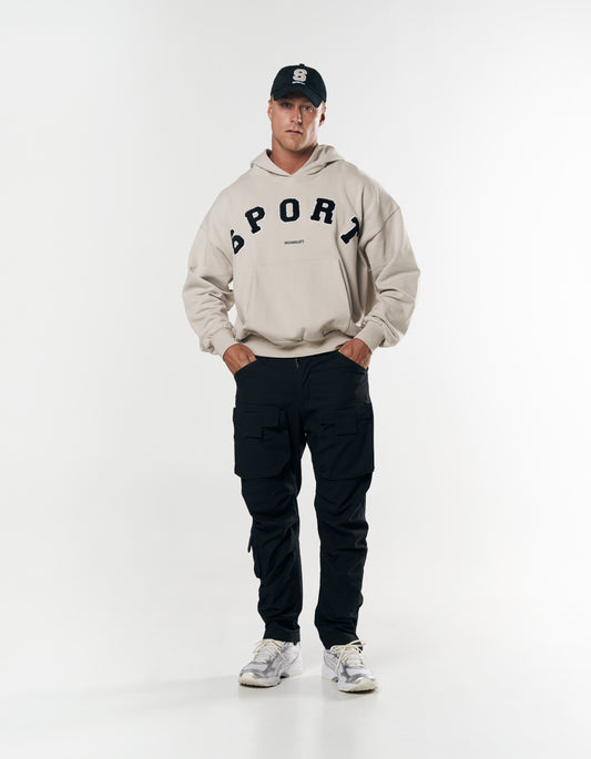Sport Hoodie - Cream