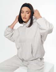 Essential Hoodie - Grey Marle