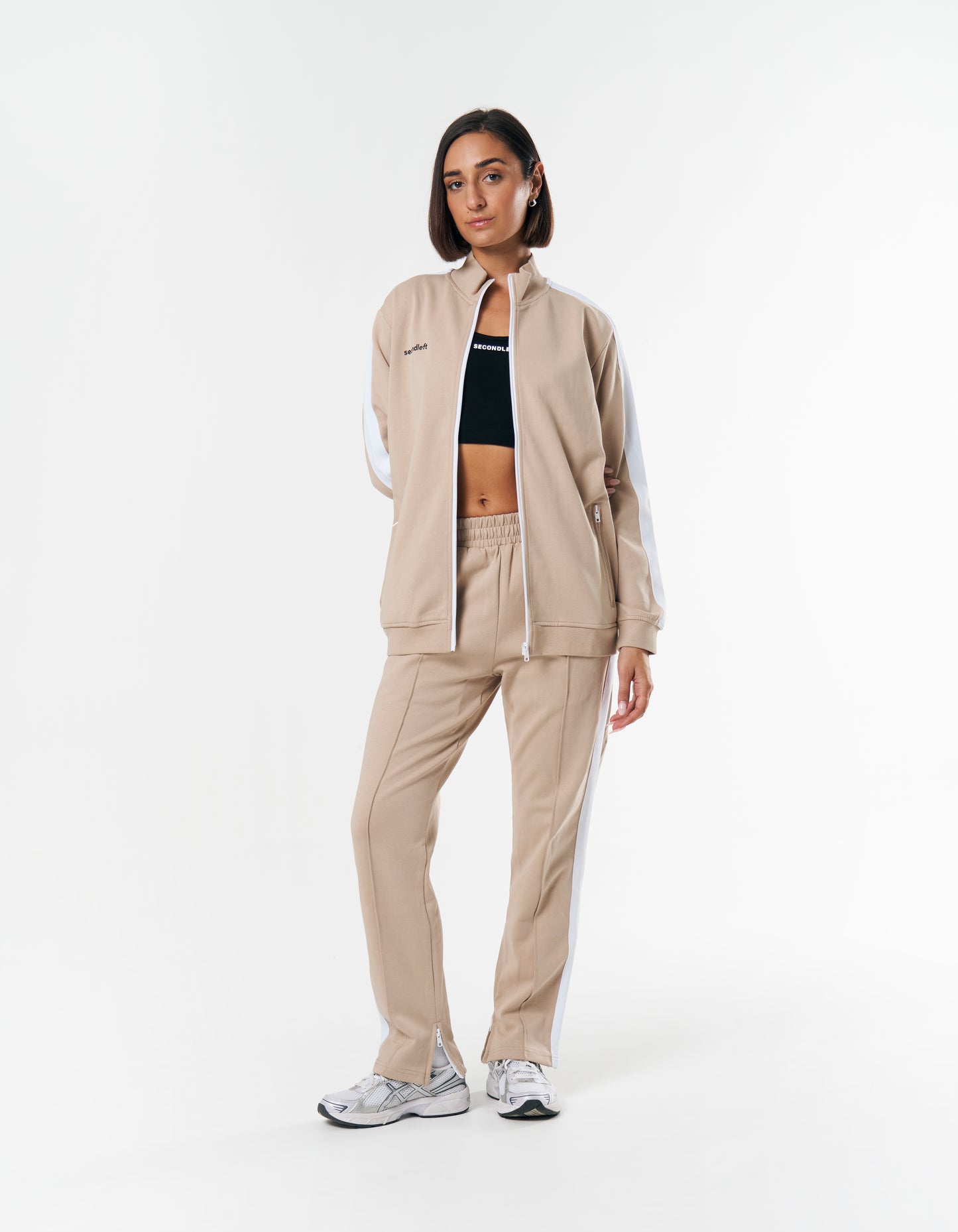 S1 Tracksuit Jacket - Beige