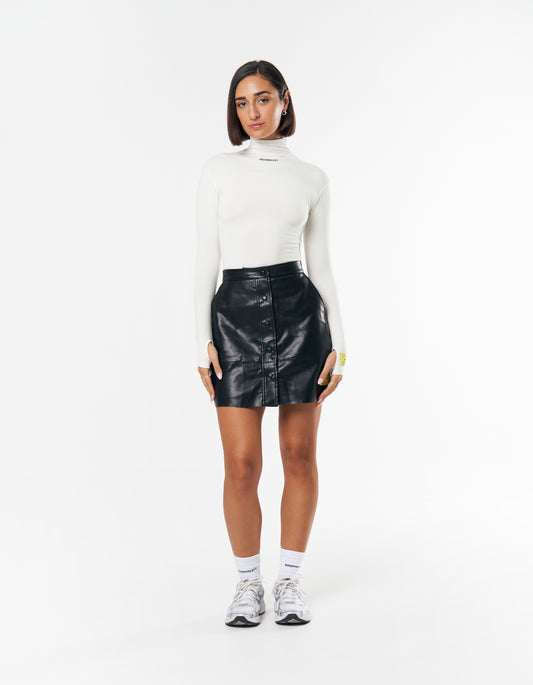 S1 Faux Skirt Short - Black