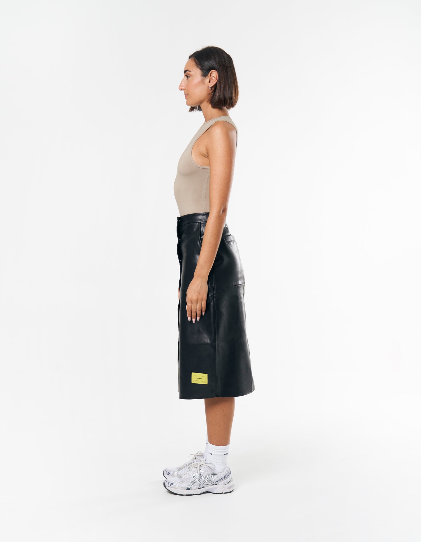 S1 Faux Skirt Long - Black