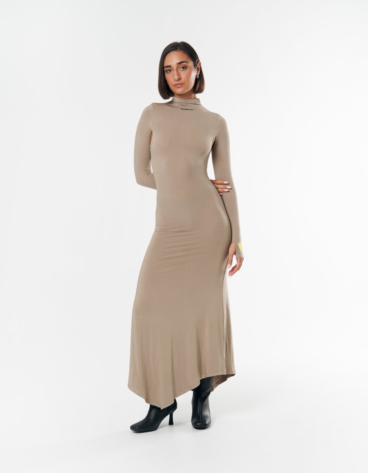 S1 Dress Long - Beige