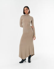 S1 Dress Long - Beige