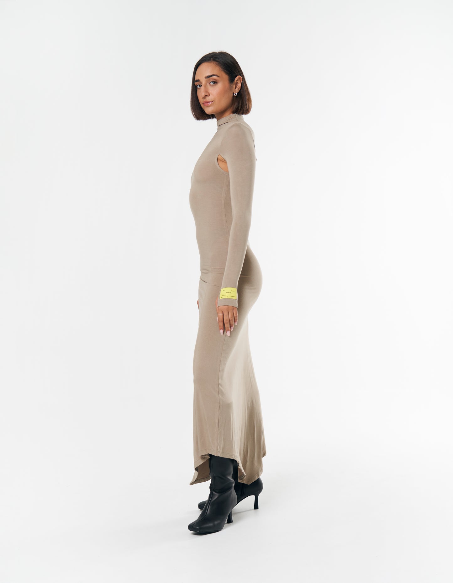 S1 Dress Long - Beige