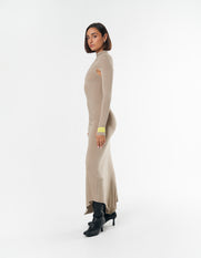 S1 Dress Long - Beige