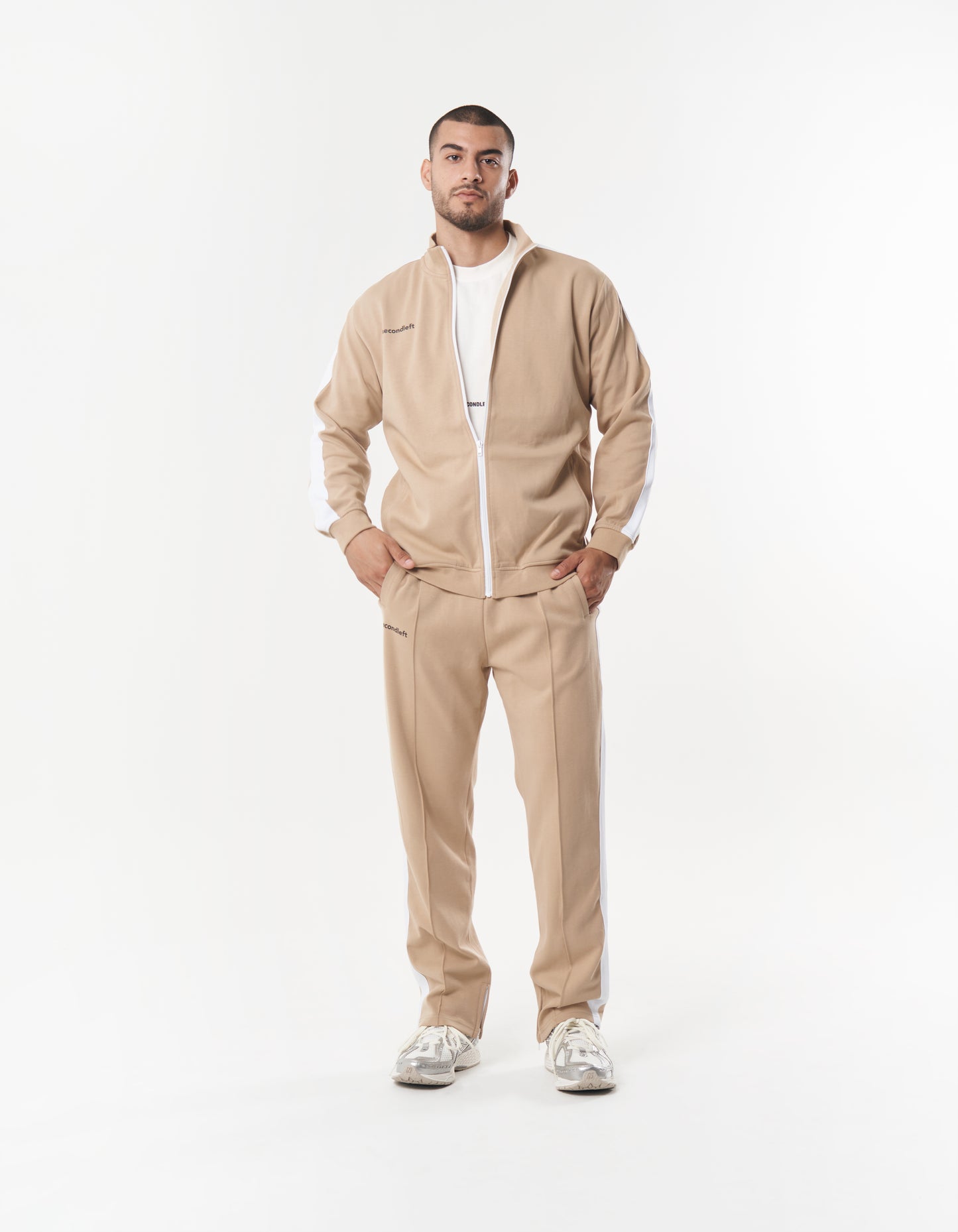 S1 Tracksuit Jacket - Beige