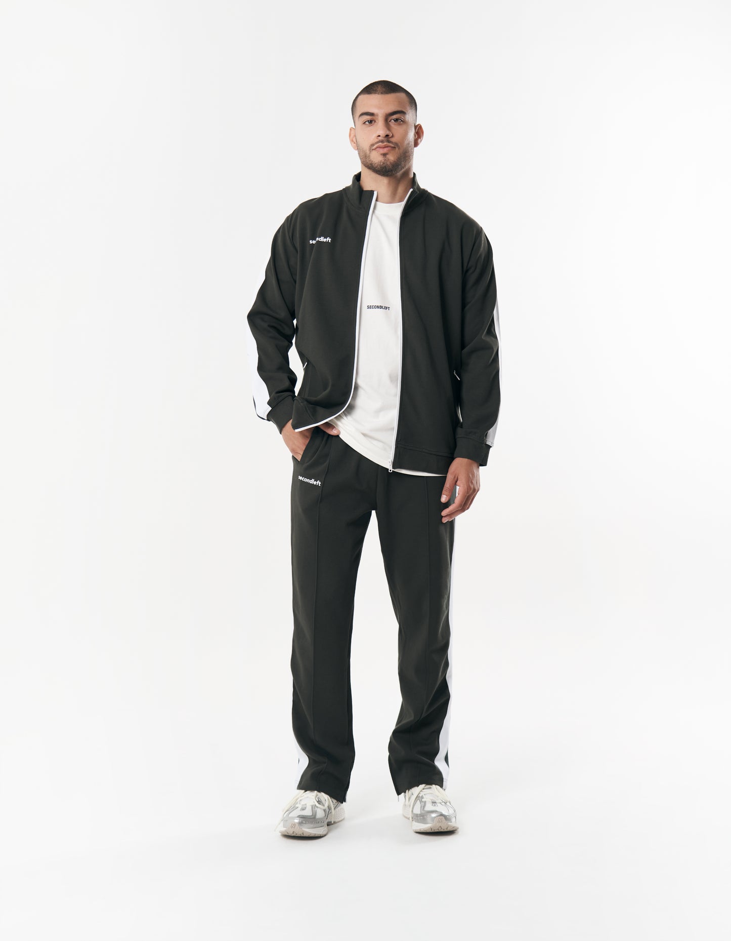 S1 Tracksuit Jacket - Khaki