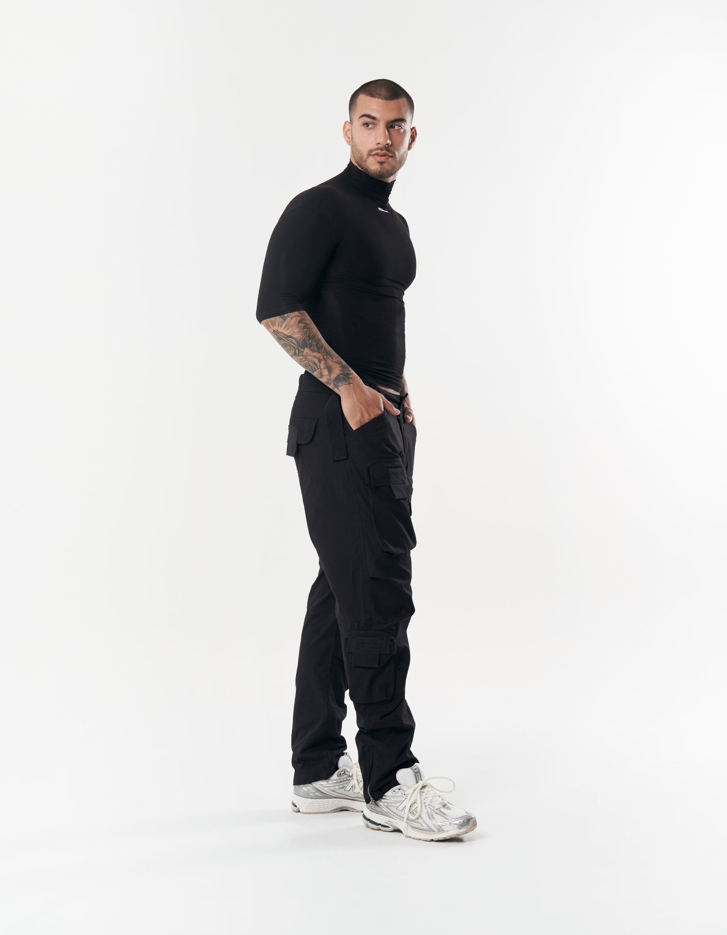 S1 Cargo Pants- Black