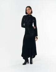 S1 Dress Long - Black