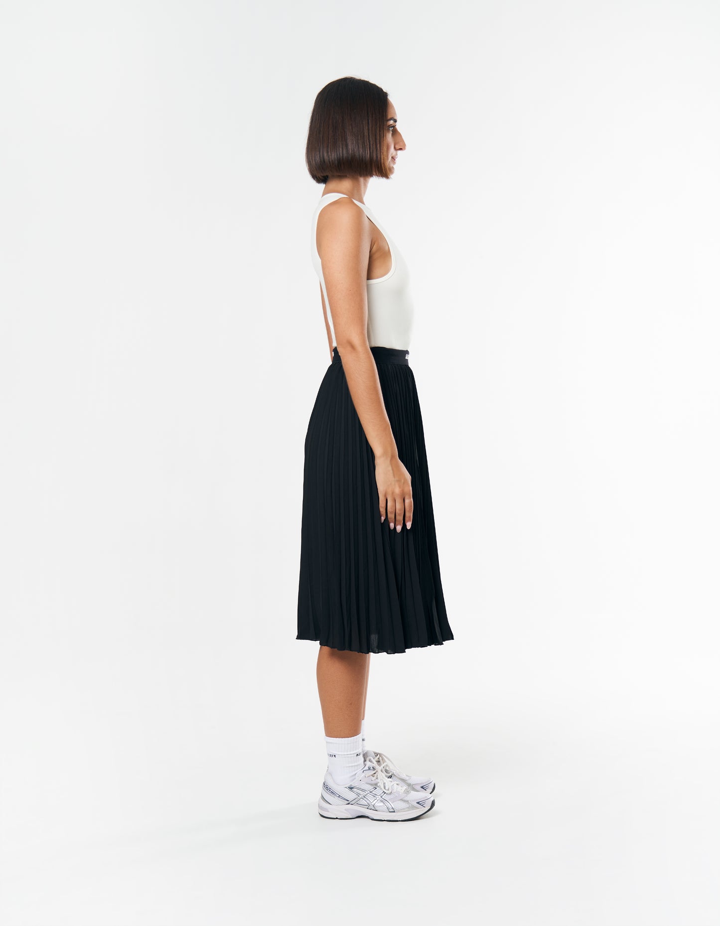 S1 Pleat Skirt - Black