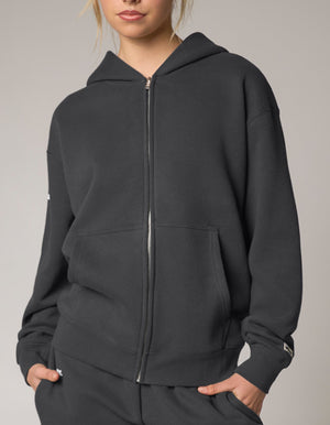 Zip Hoodie Solfleece® - Charcoal