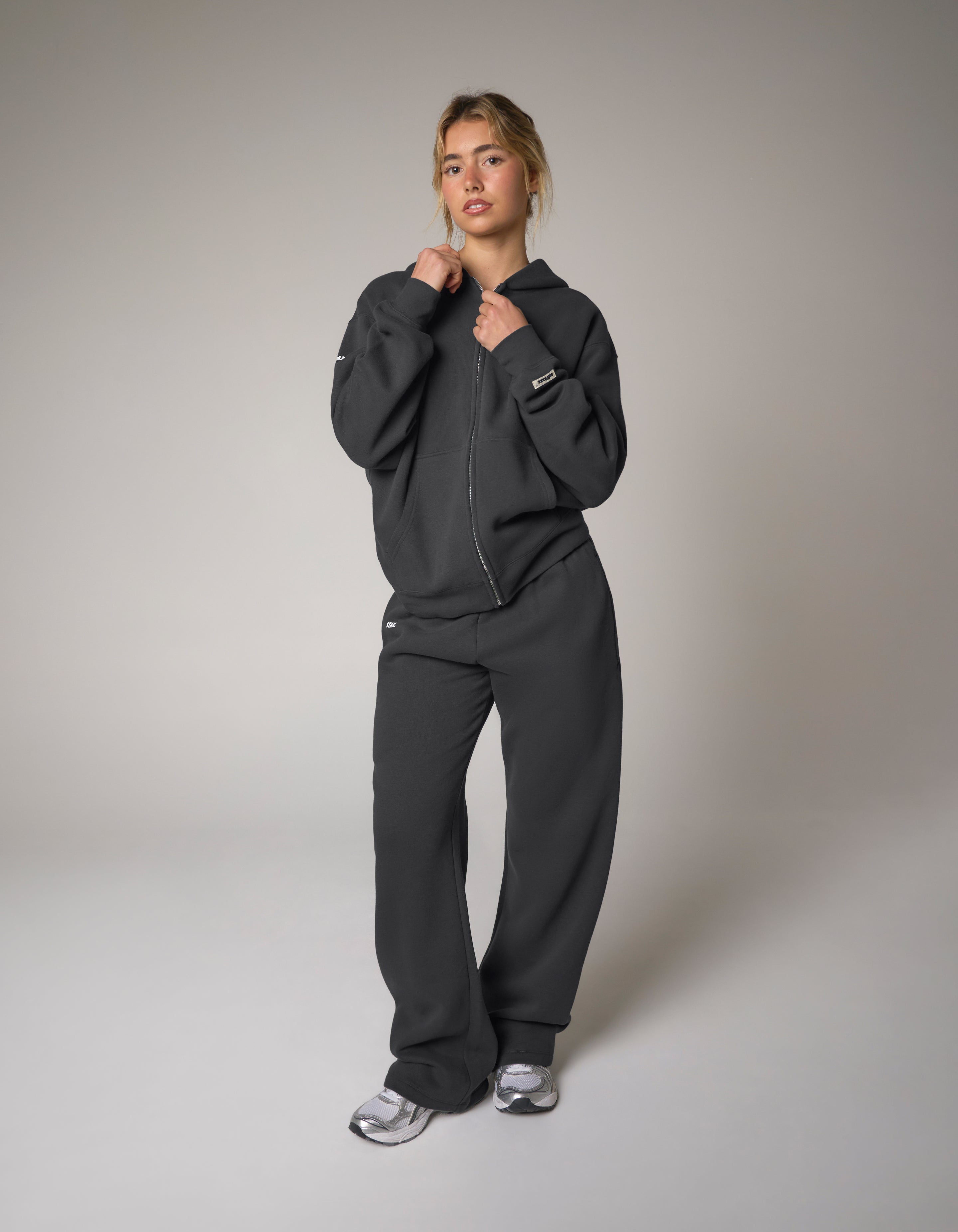 Zip Hoodie Solfleece® - Charcoal