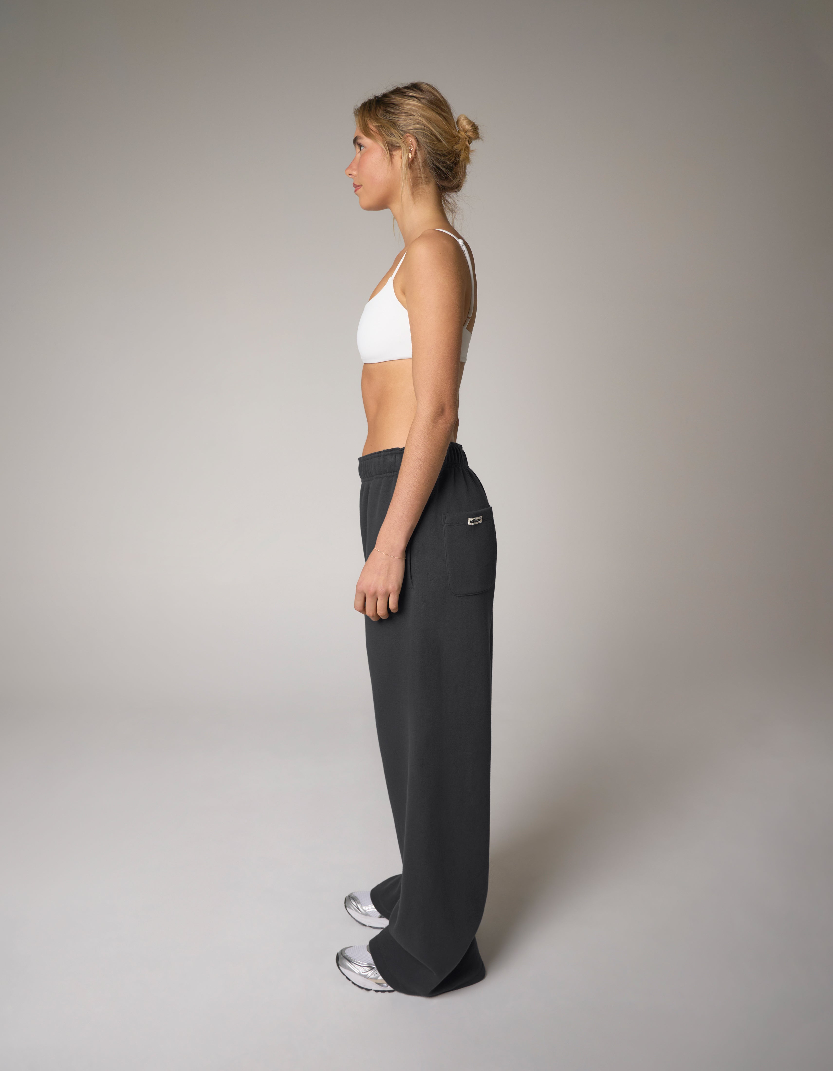 Wide Leg Joggers Solfleece® - Charcoal