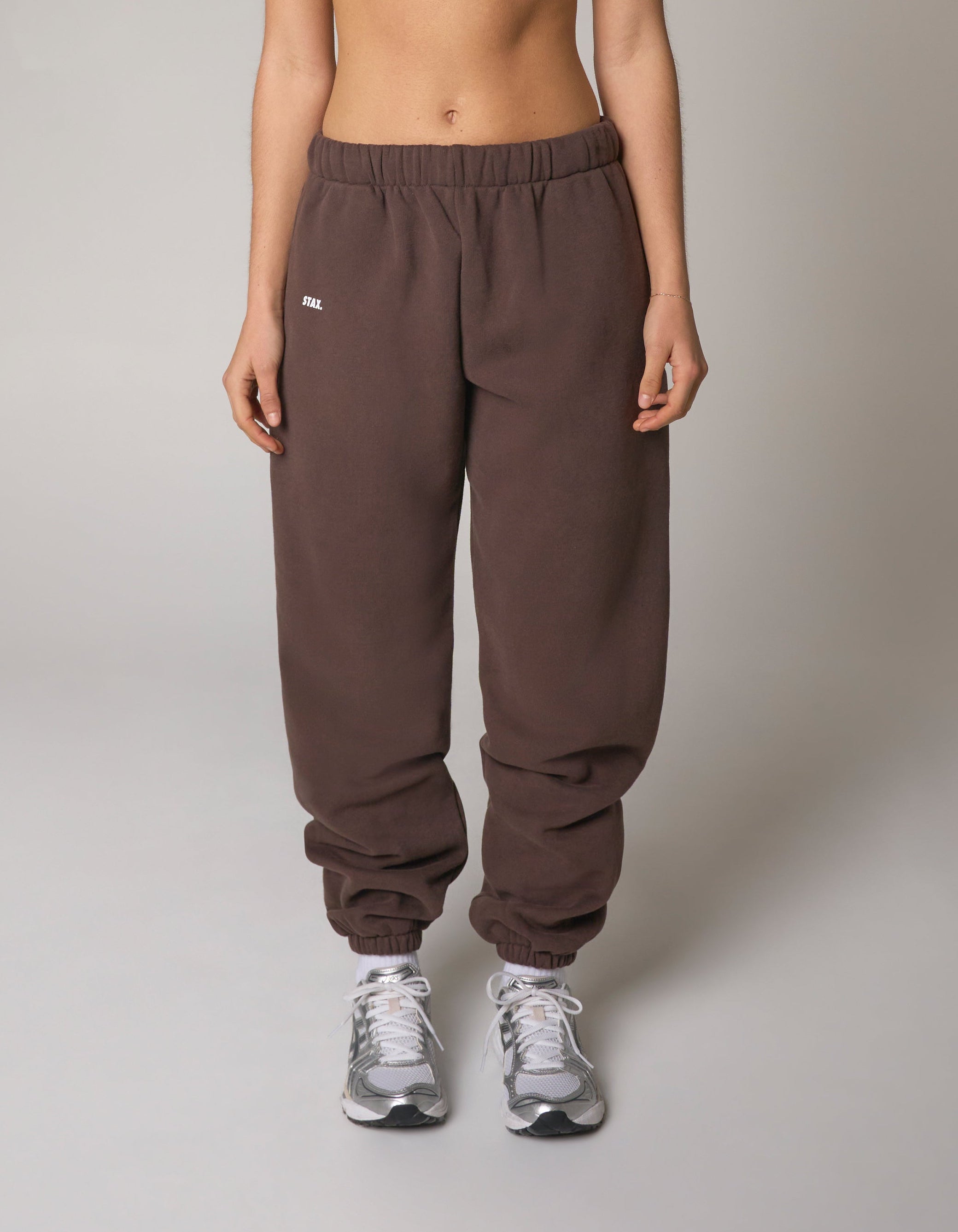 Cuffed Leg Joggers Solfleece® - Chocolate