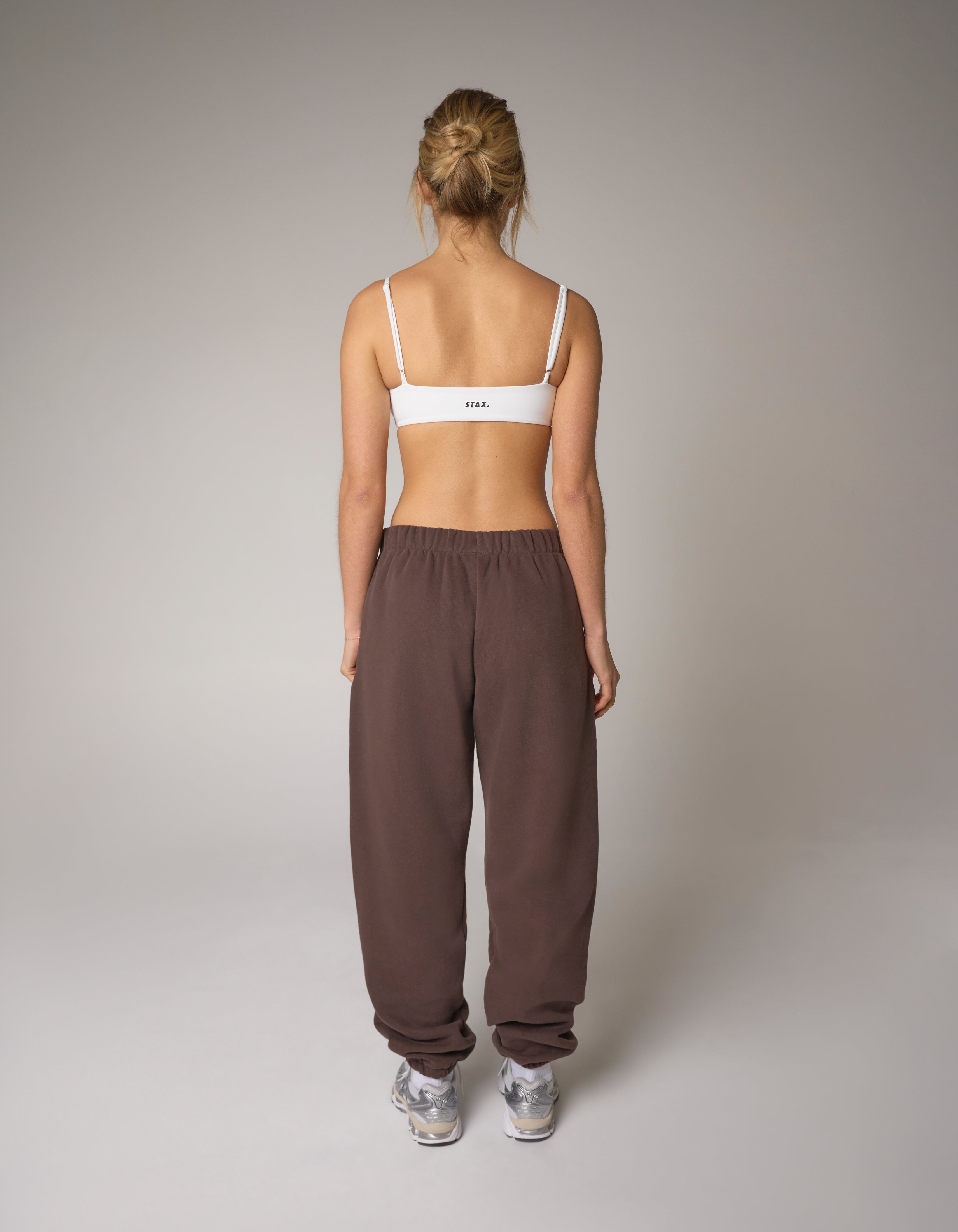 Cuffed Leg Joggers Solfleece® - Chocolate