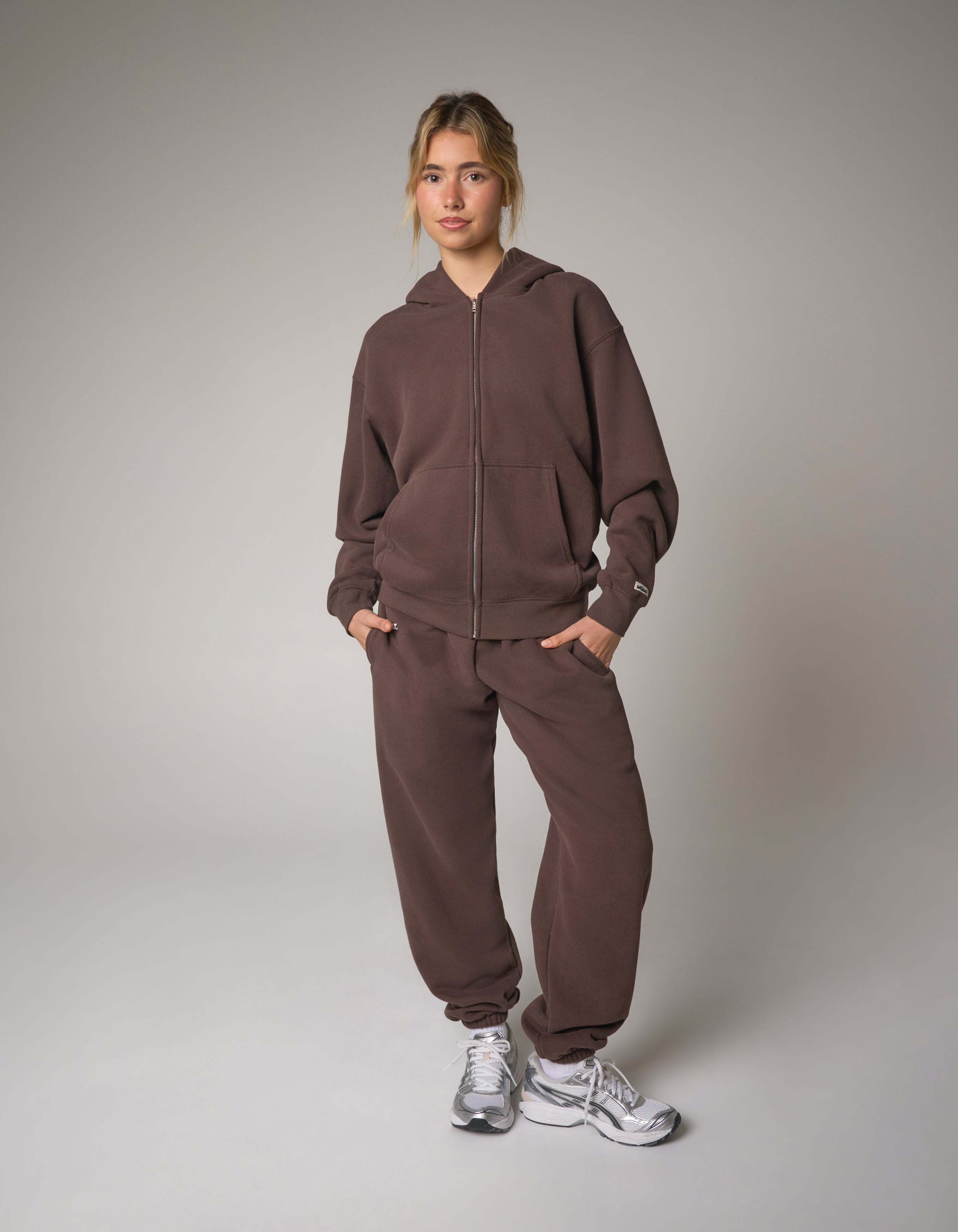 Zip Hoodie Solfleece® - Chocolate