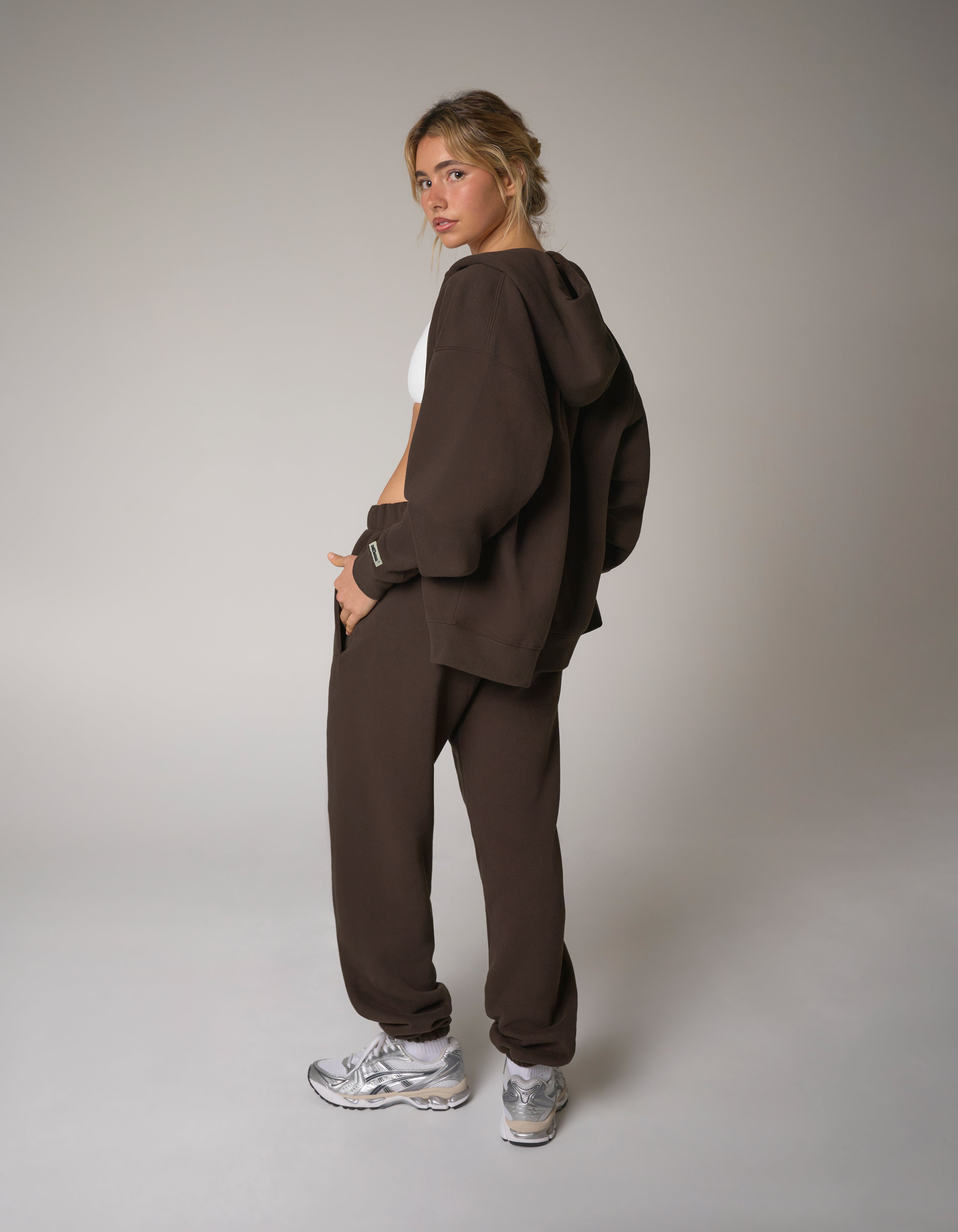 Zip Hoodie Solfleece® - Chocolate