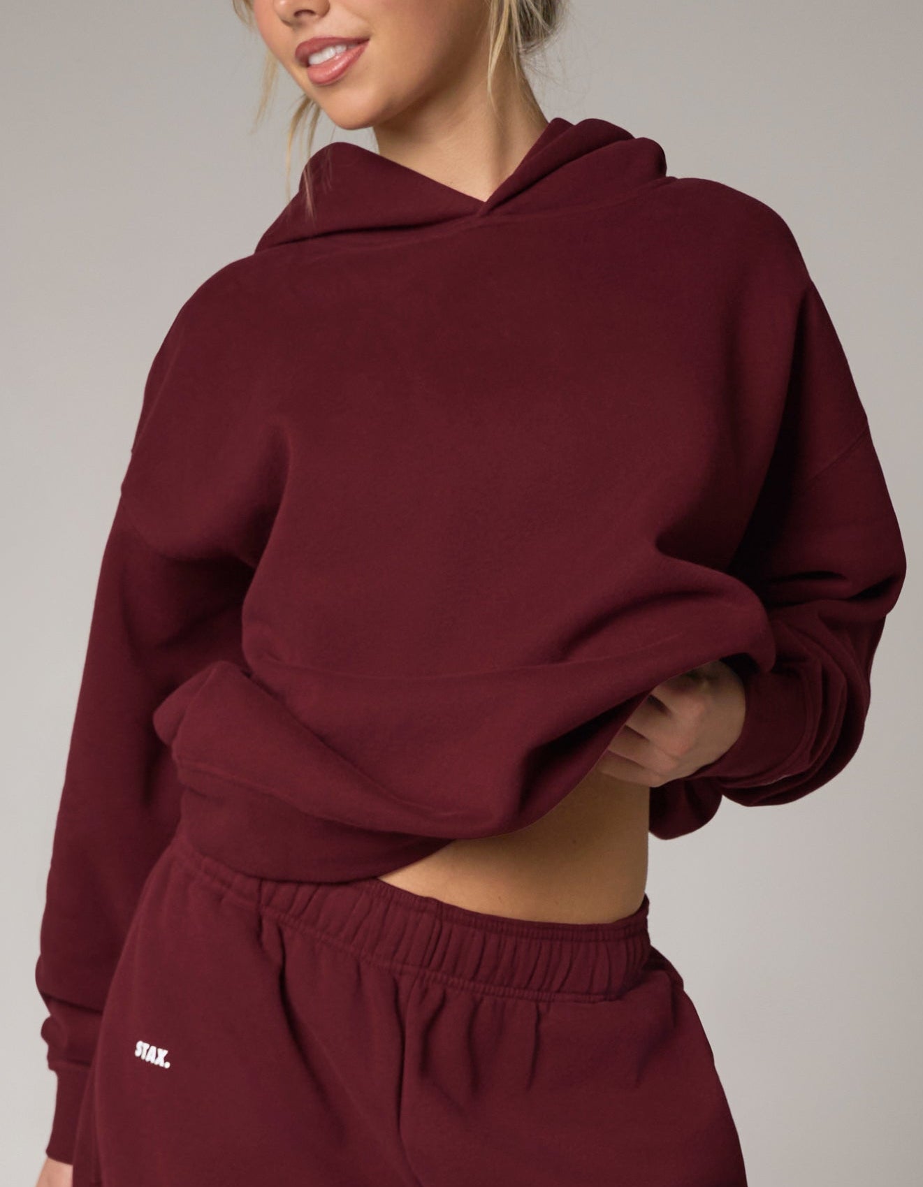Classic Hoodie Solfleece® - Burgundy