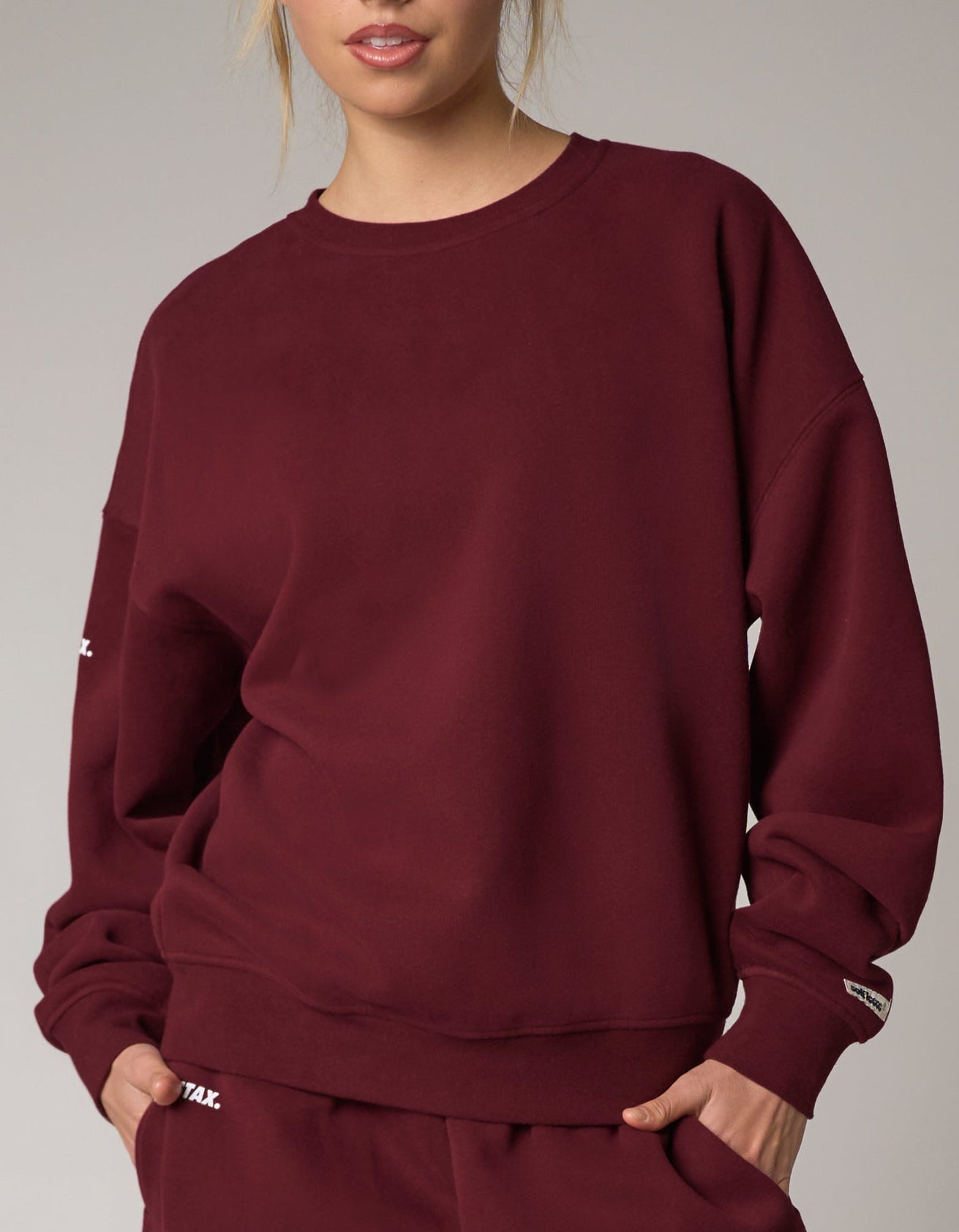 Classic Crew Solfleece® - Burgundy