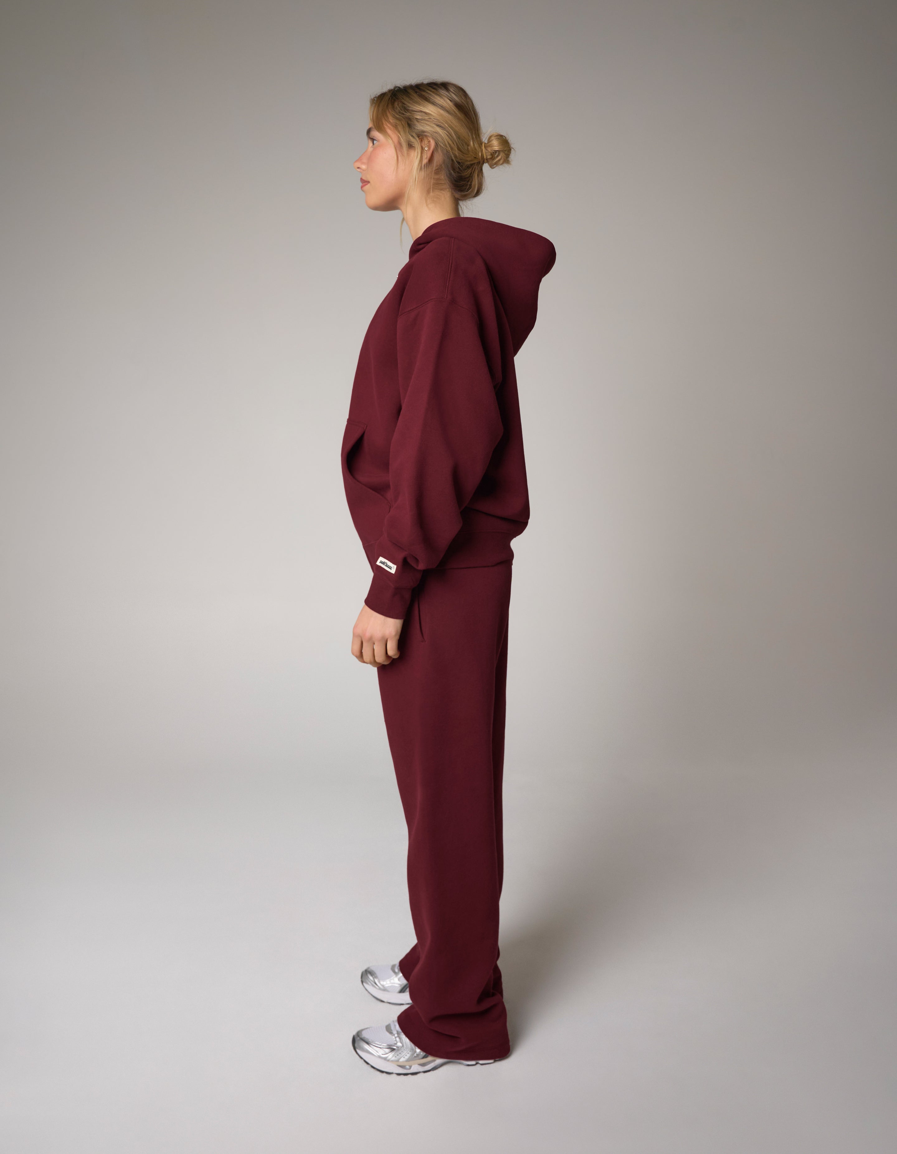 Zip Hoodie Solfleece® - Burgundy