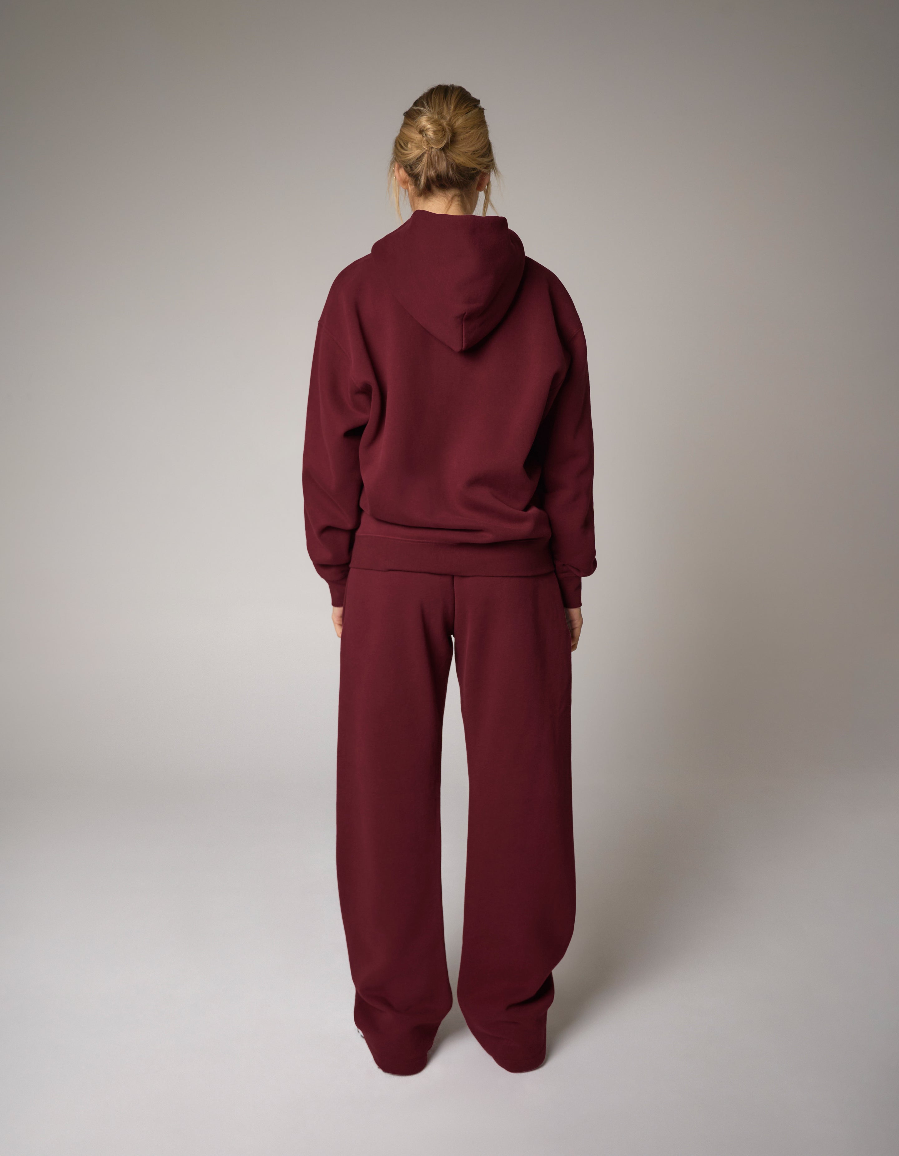 Zip Hoodie Solfleece® - Burgundy