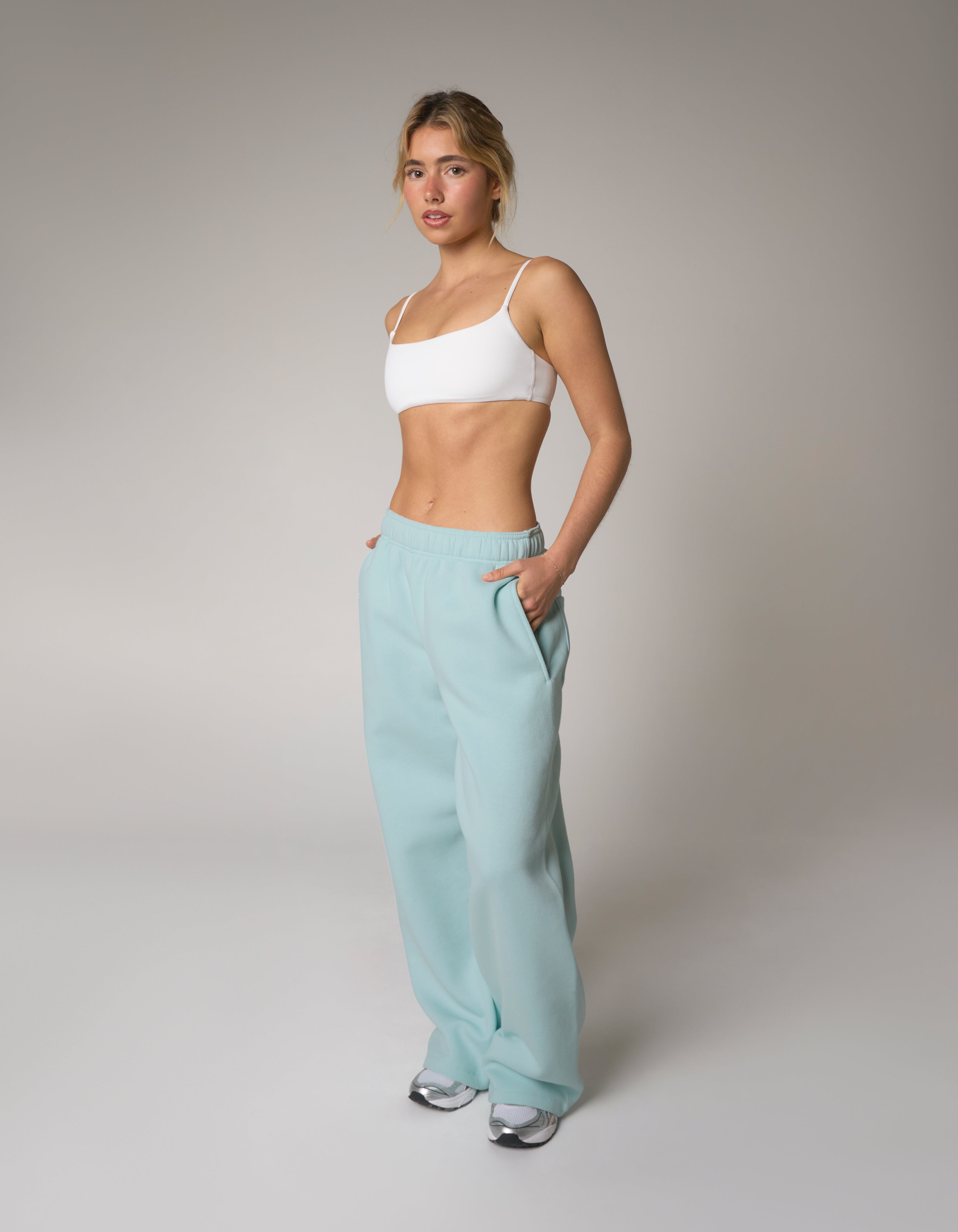 Wide Leg Joggers Solfleece® - Mint