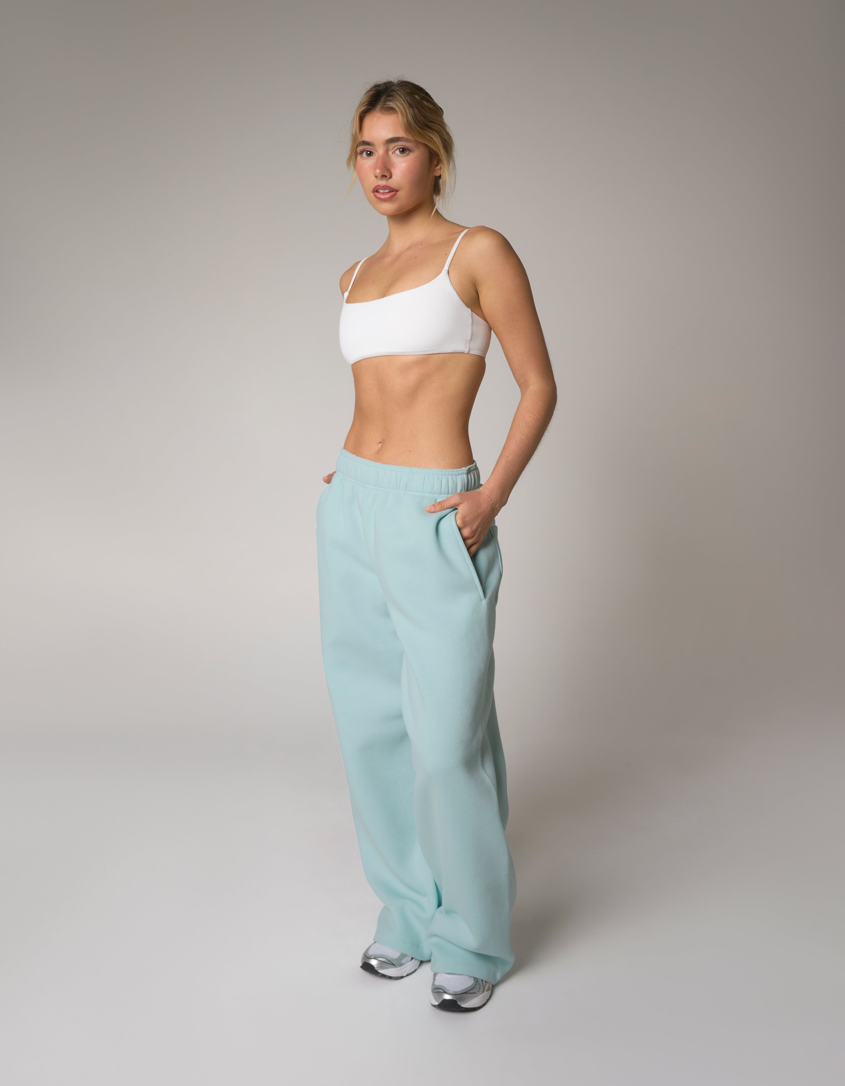 Wide Leg Joggers Solfleece® - Mint