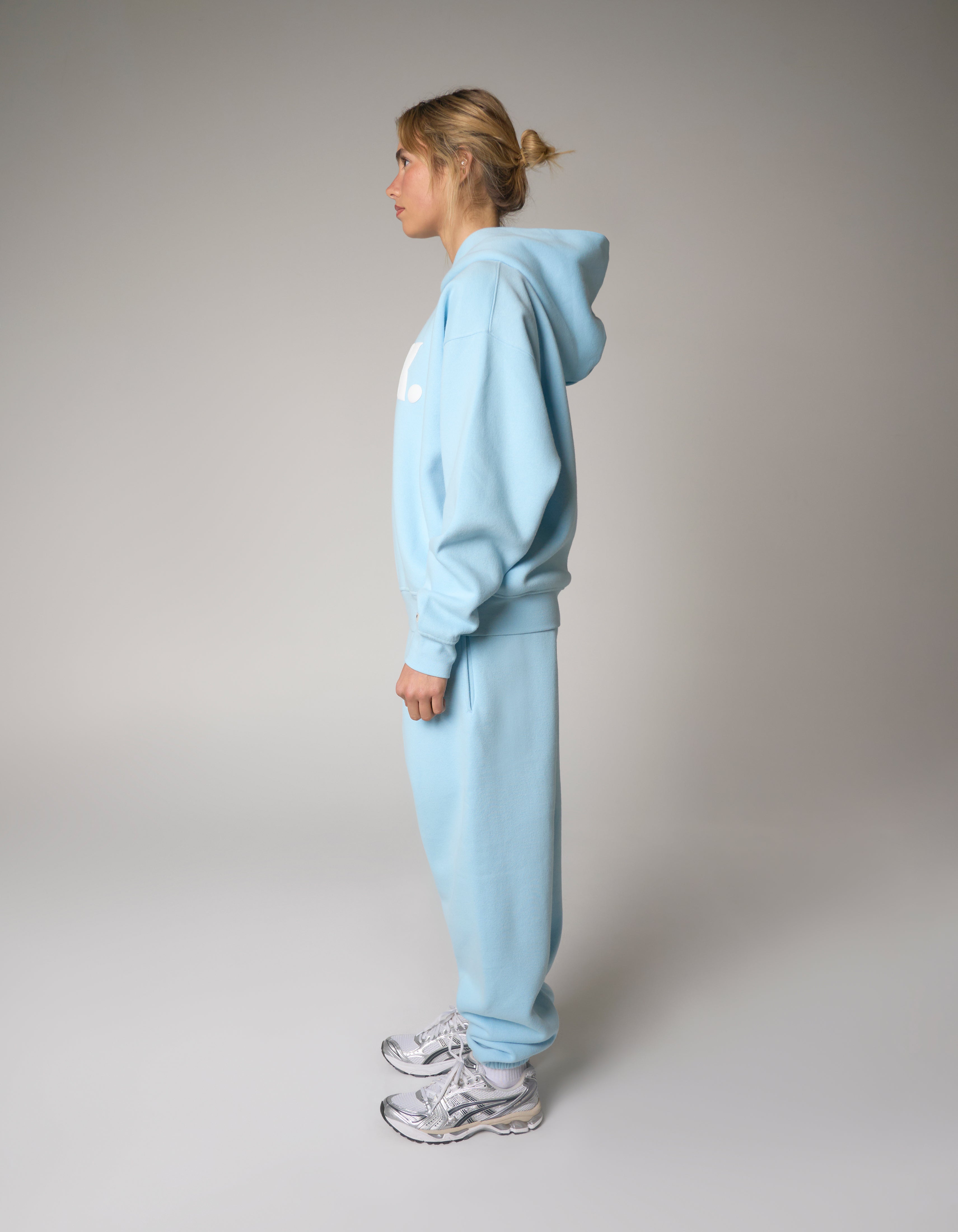 Cuffed Leg Joggers Solfleece® - Ice Blue