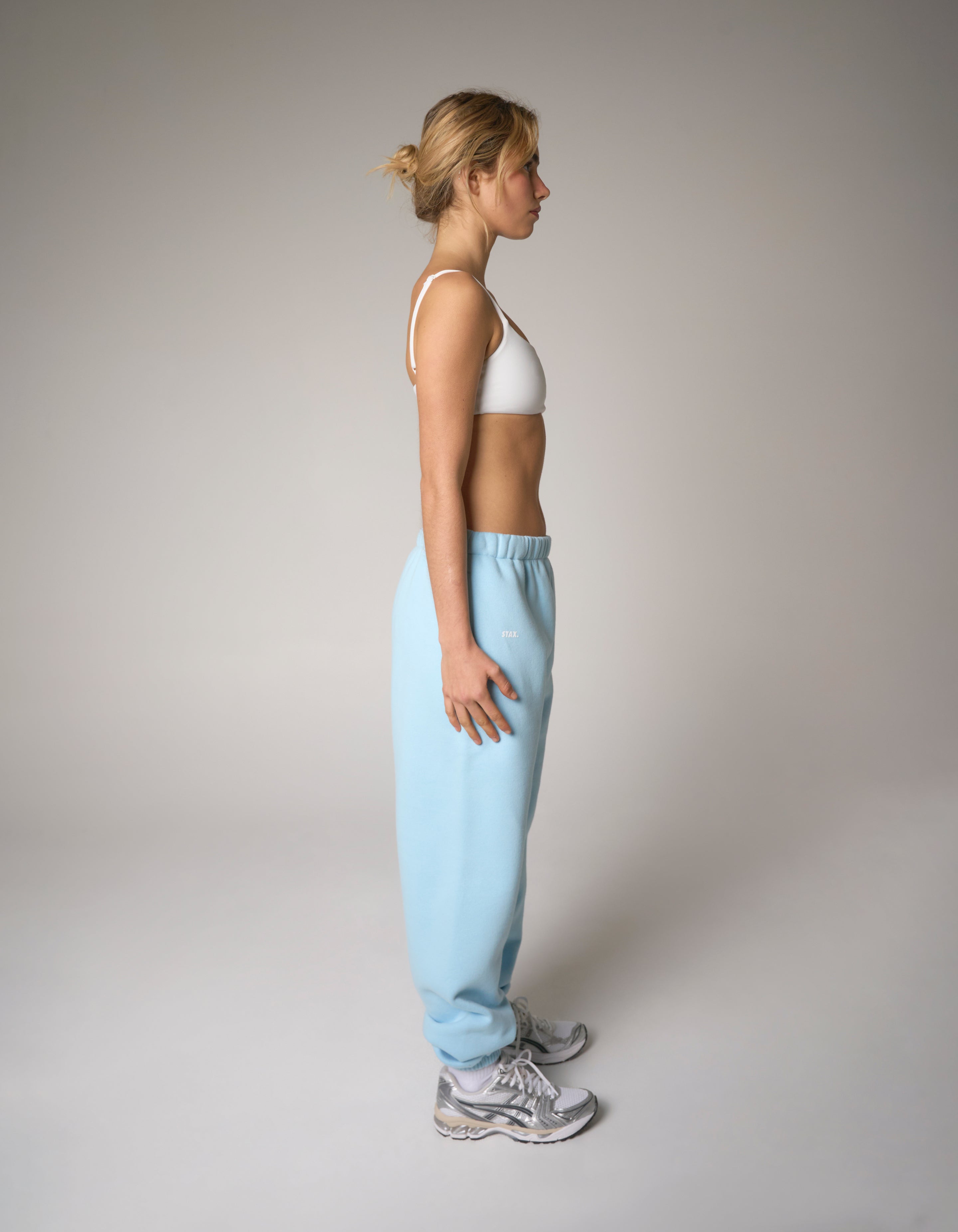 Cuffed Leg Joggers Solfleece® - Ice Blue