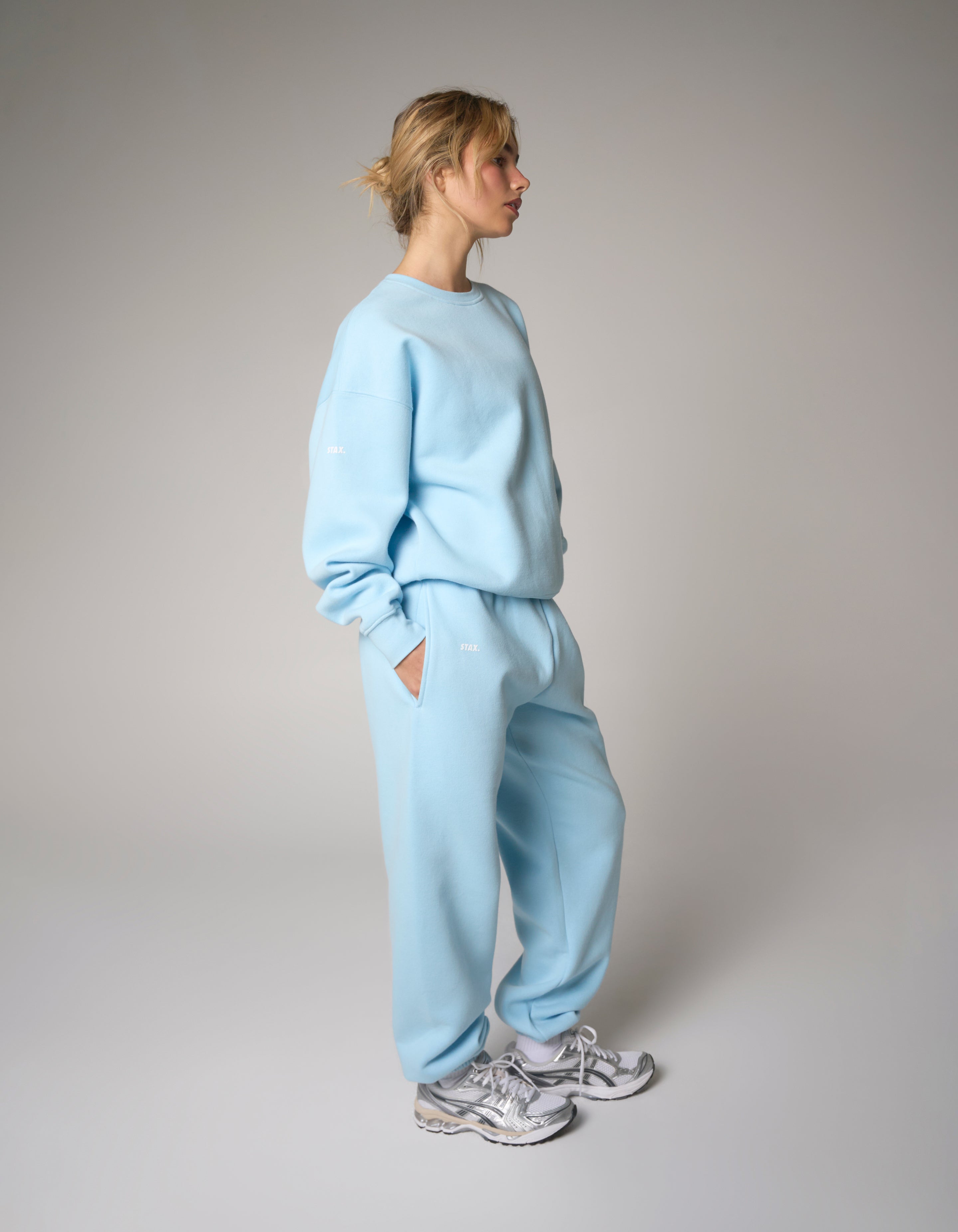 Classic Crew Solfleece® - Ice Blue