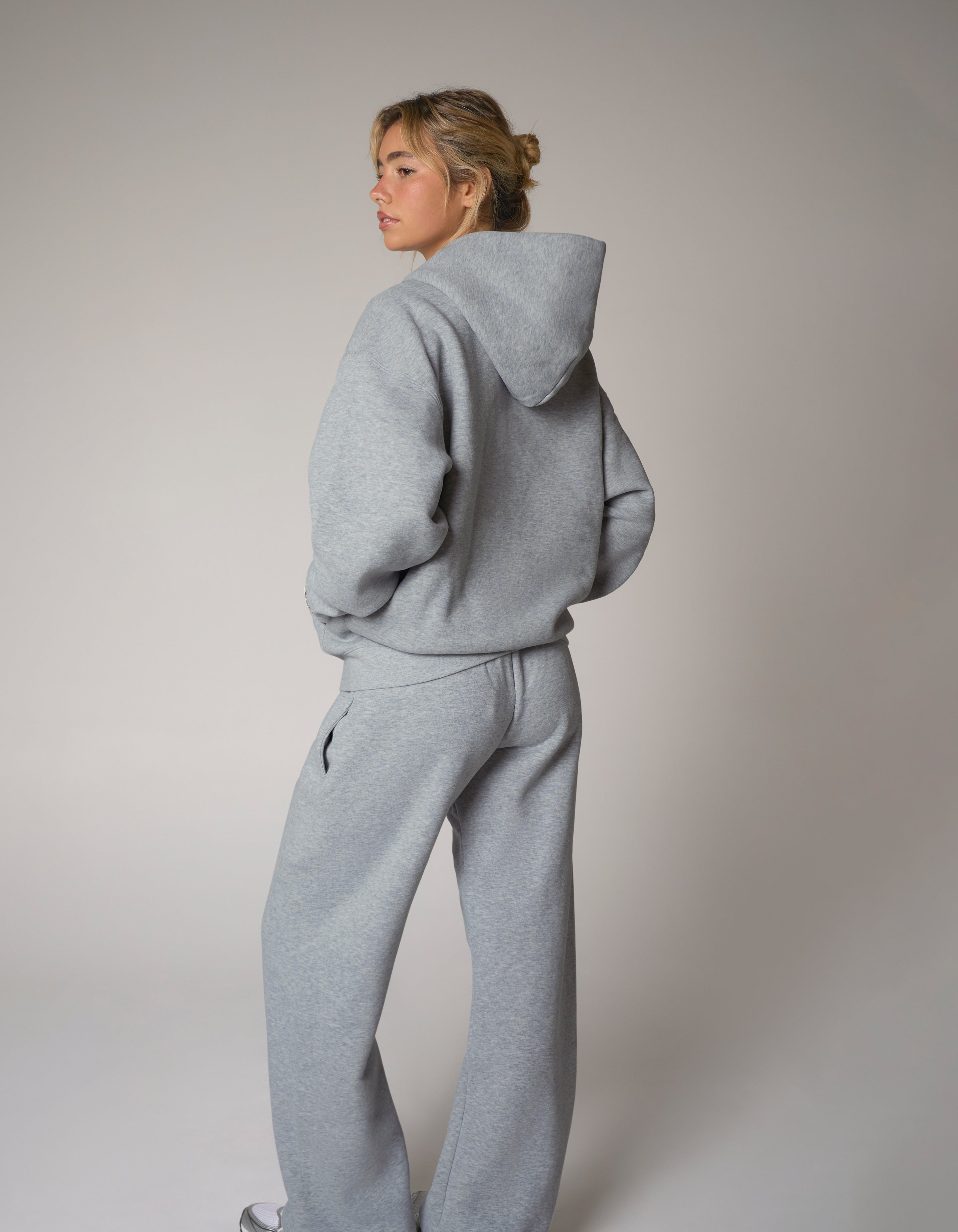 Zip Hoodie Solfleece® - Grey Marle
