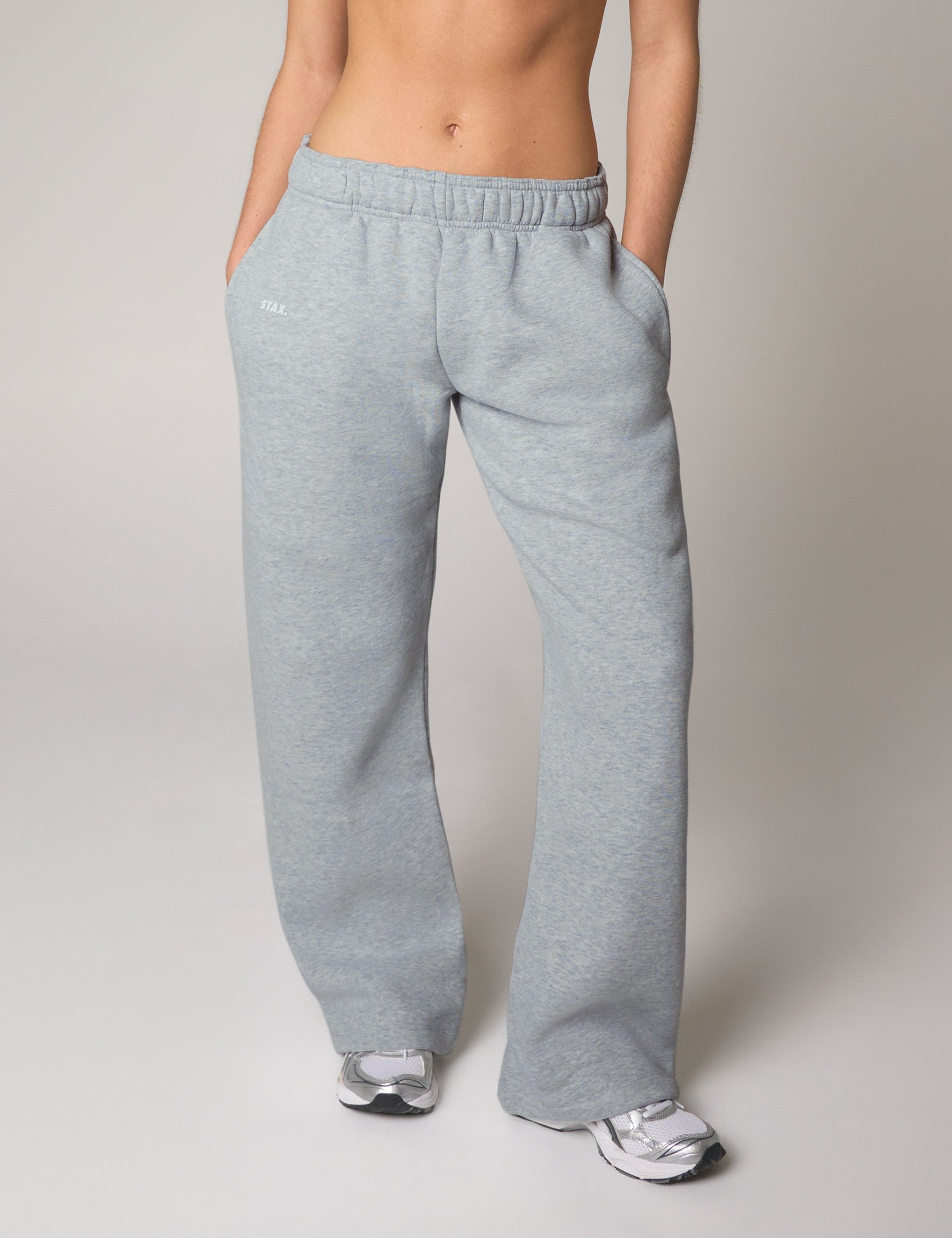 Straight Leg Joggers Solfleece® - Grey Marle