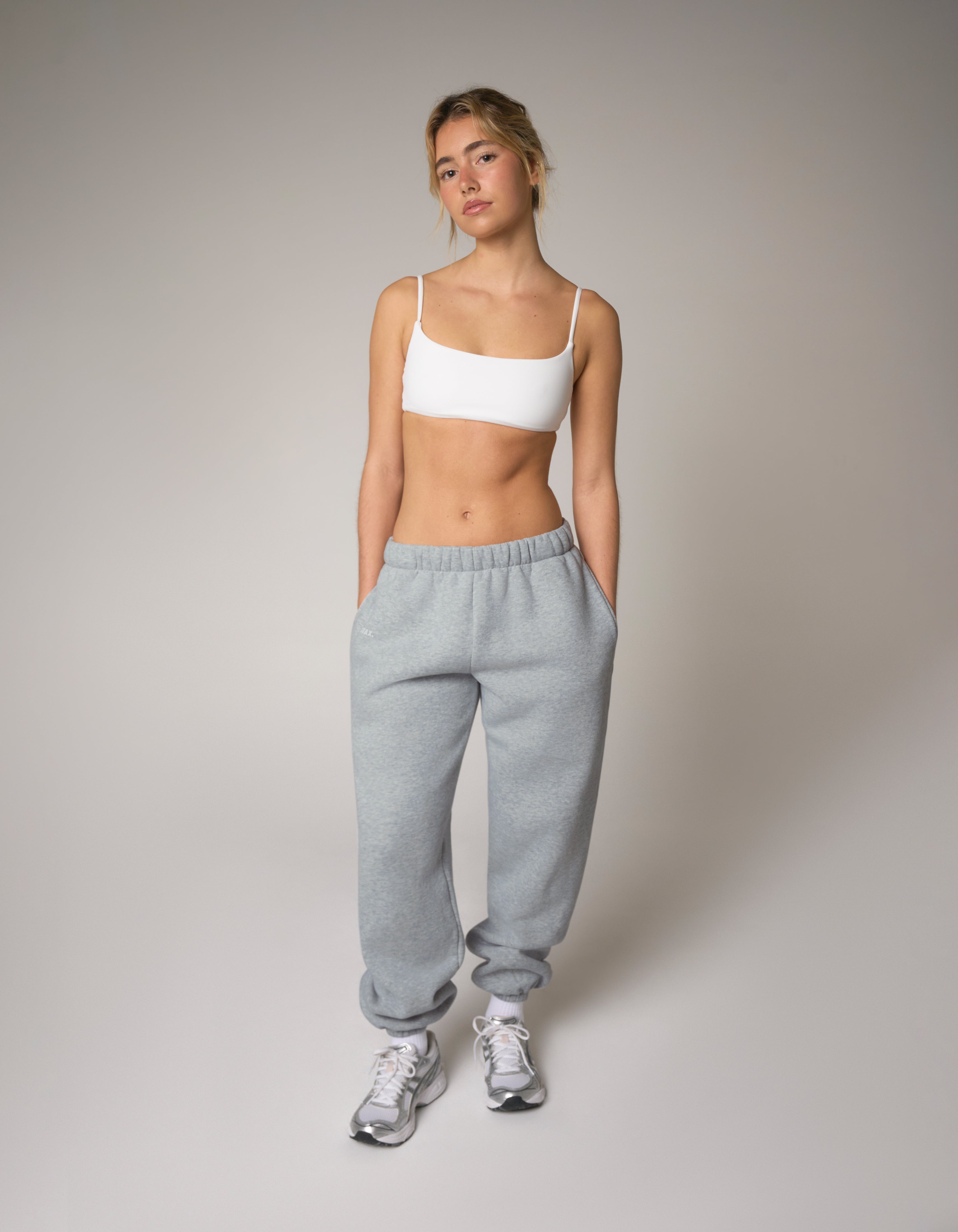 Cuffed Leg Joggers Solfleece® - Grey Marle