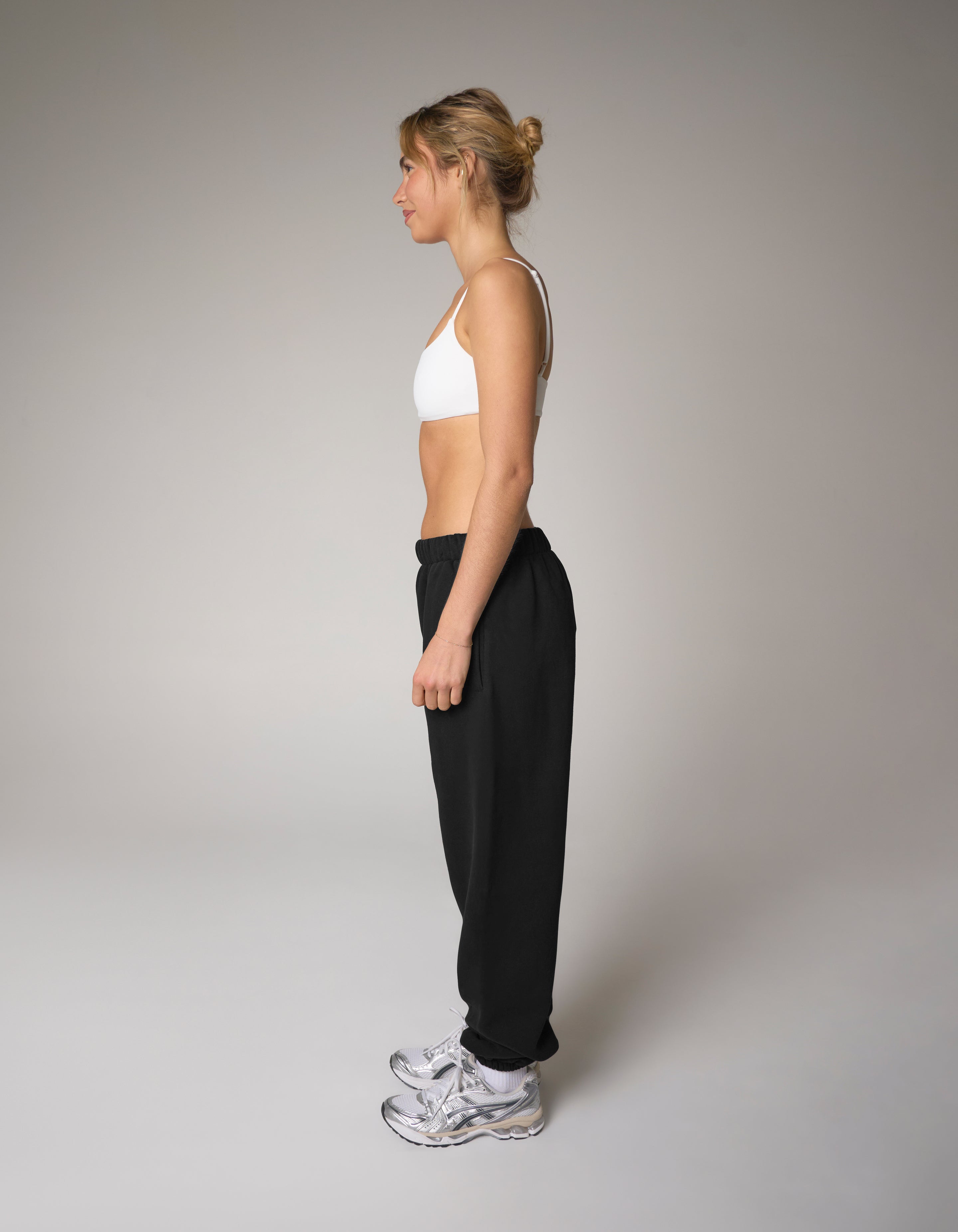 Cuffed Leg Joggers Solfleece® - Black
