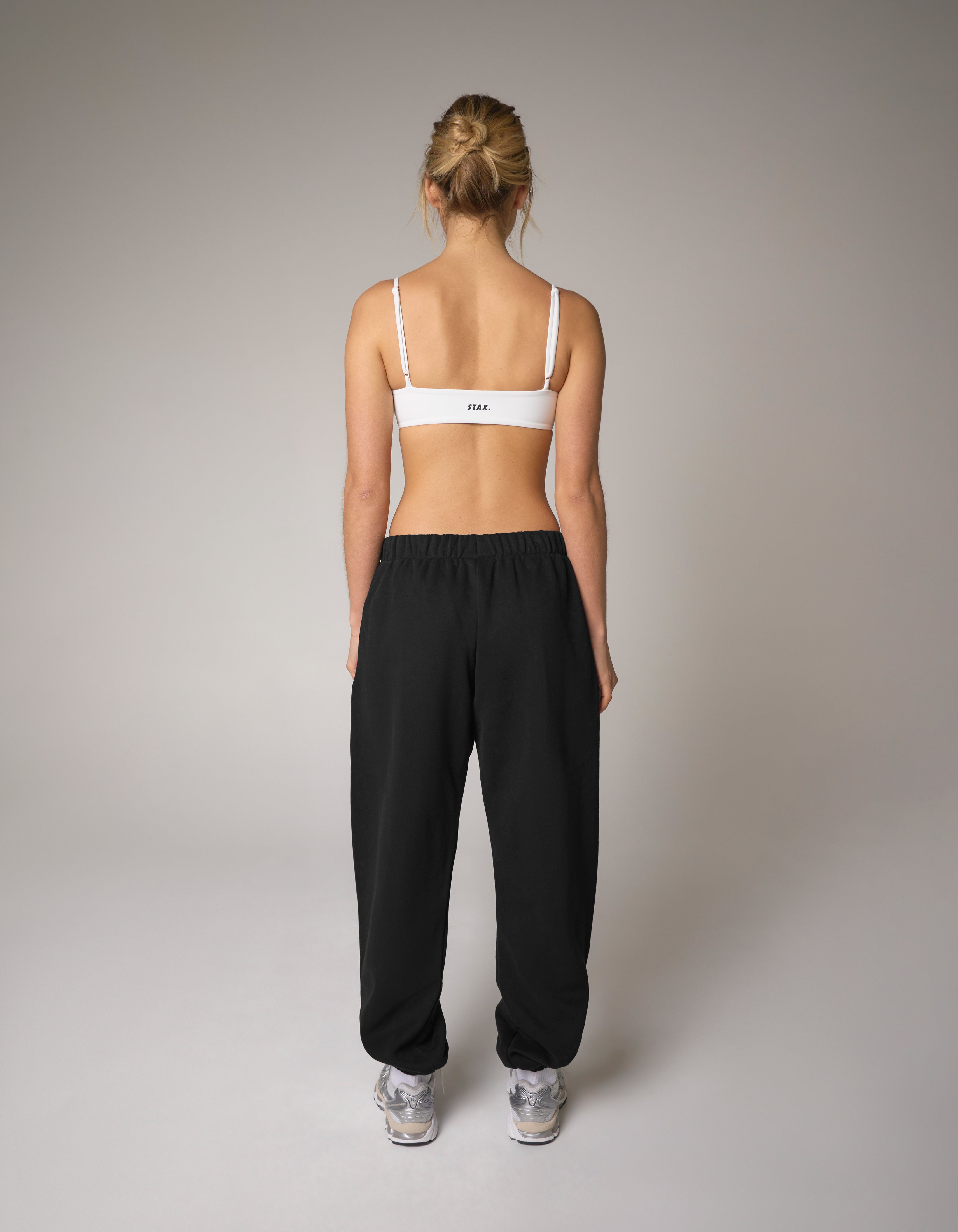Cuffed Leg Joggers Solfleece® - Black
