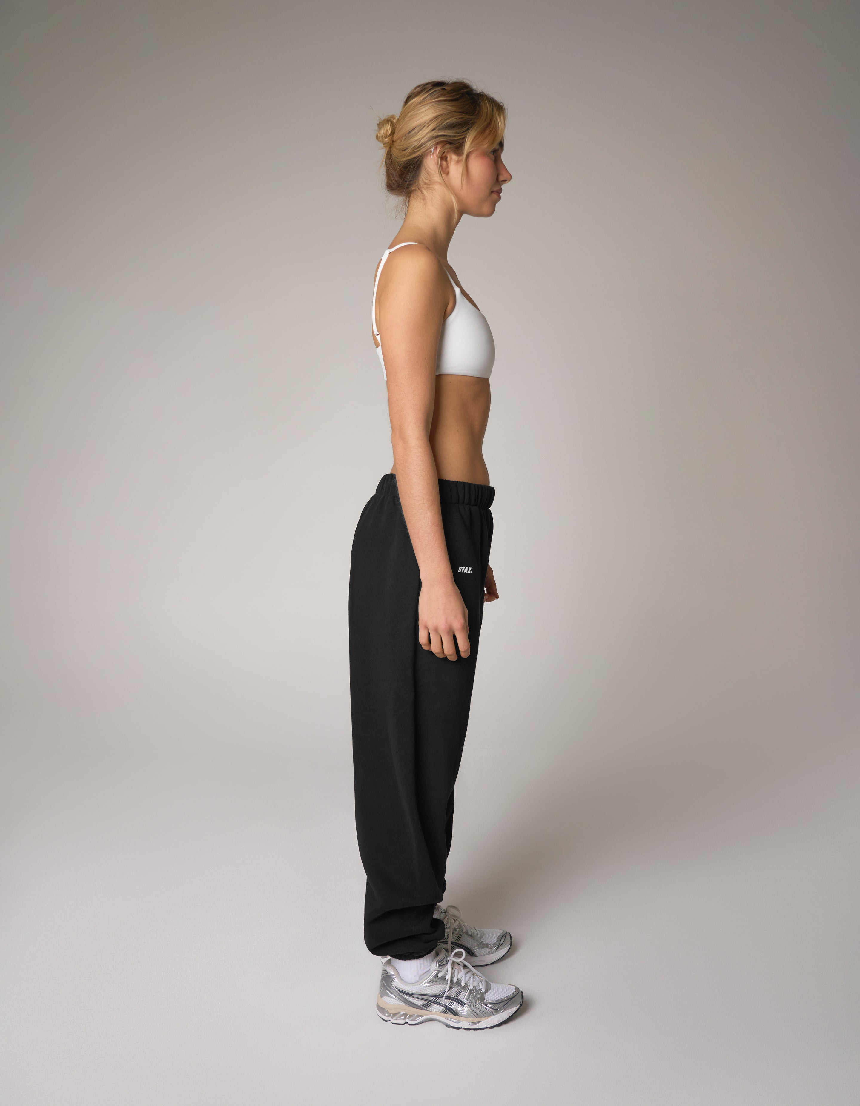 Cuffed Leg Joggers Solfleece® - Black